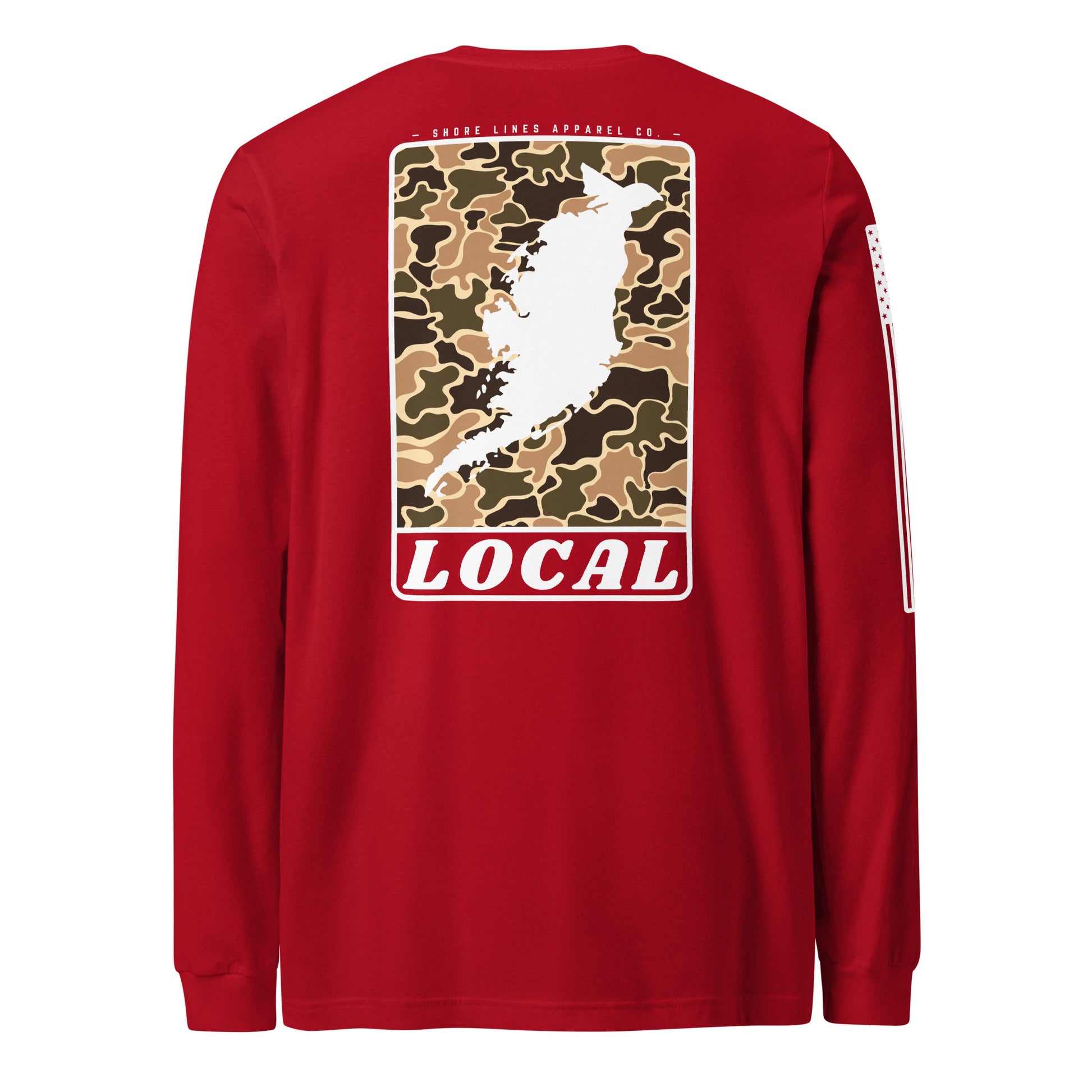 LOCAL | Long Sleeve P-red-Shore Lines Apparel Co.