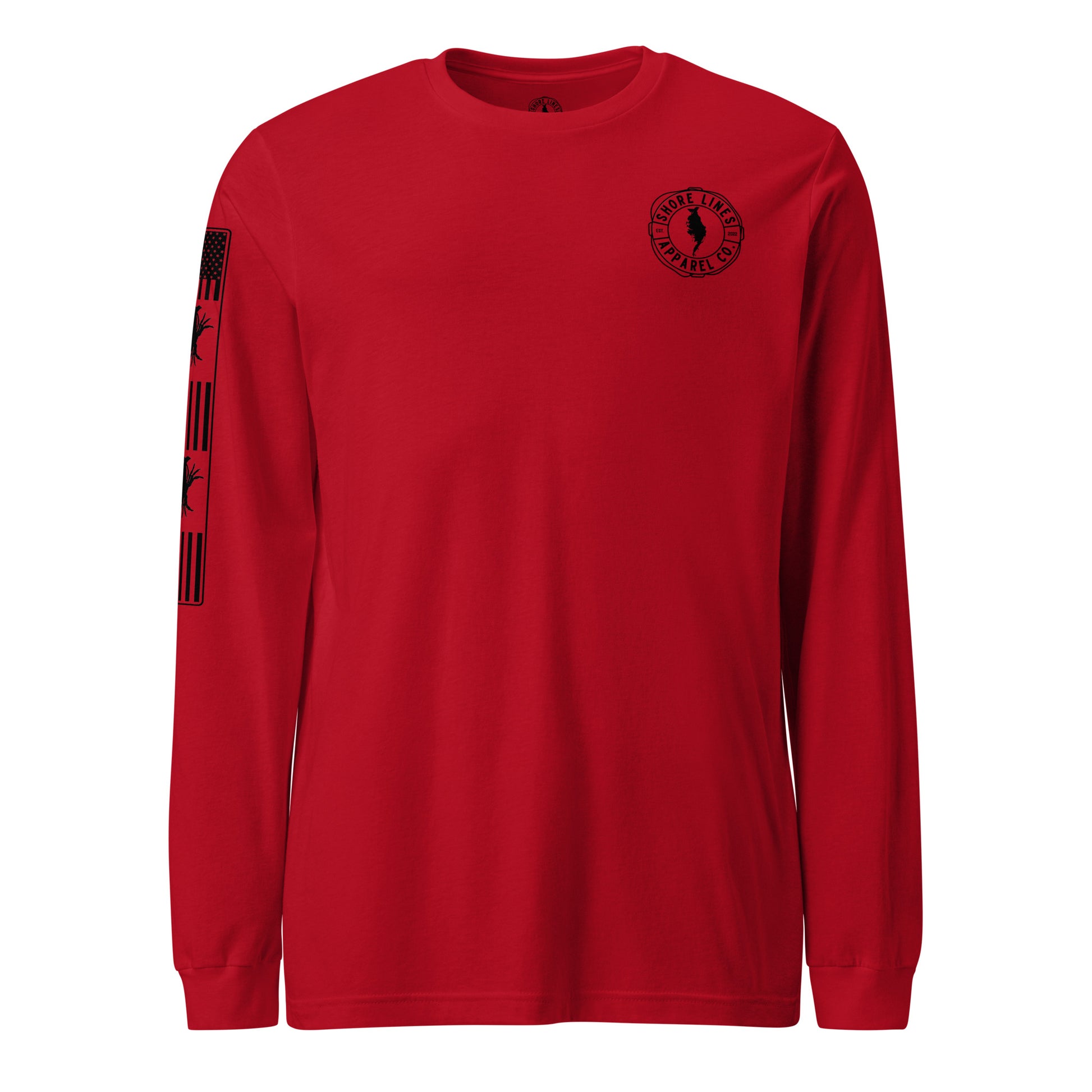 Eastern Shore Hard Knock | Long Sleeve P-red-Shore Lines Apparel Co.