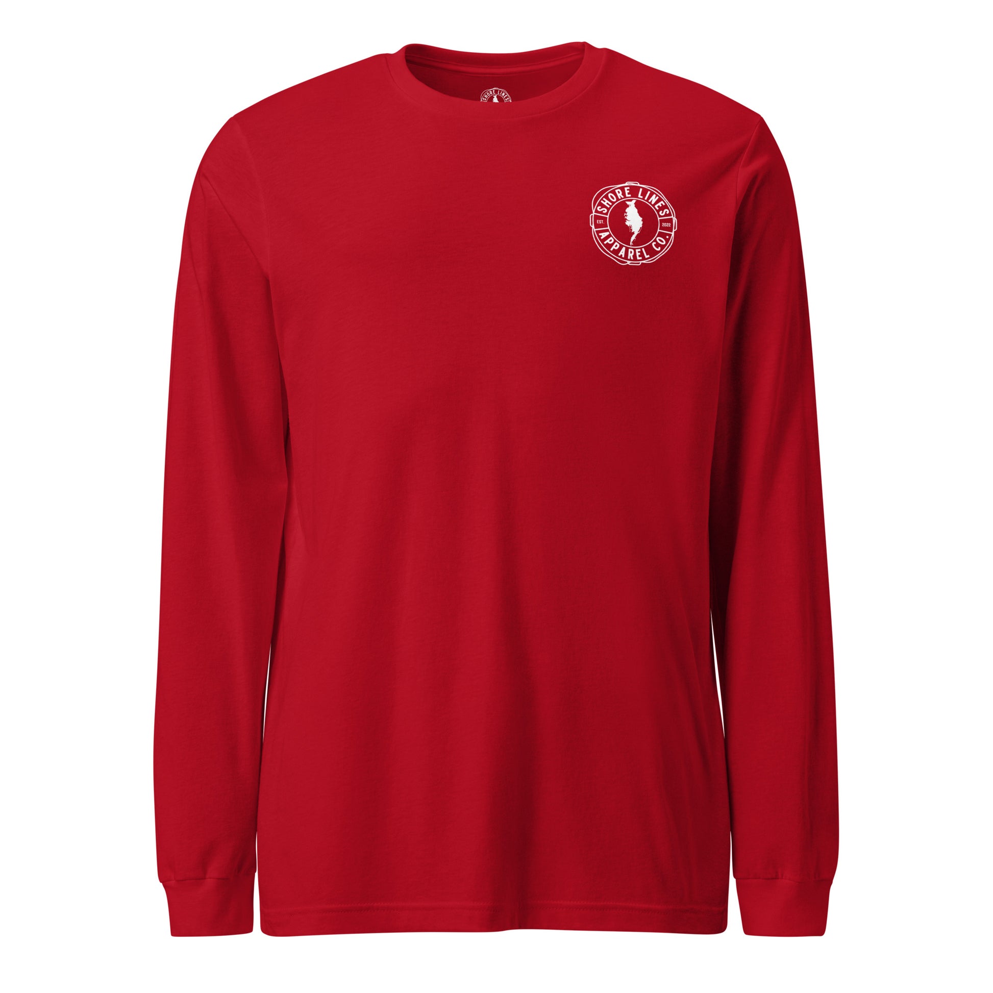 Raising Spirits | Long Sleeve-red-Shore Lines Apparel Co.