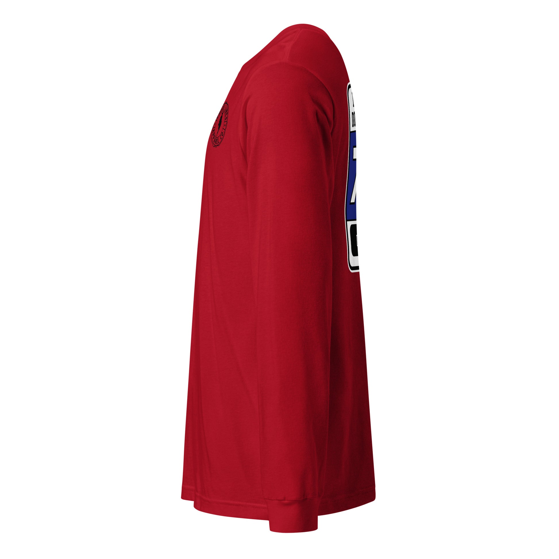 757 Area Code | Core LS-red-Shore Lines Apparel Co.