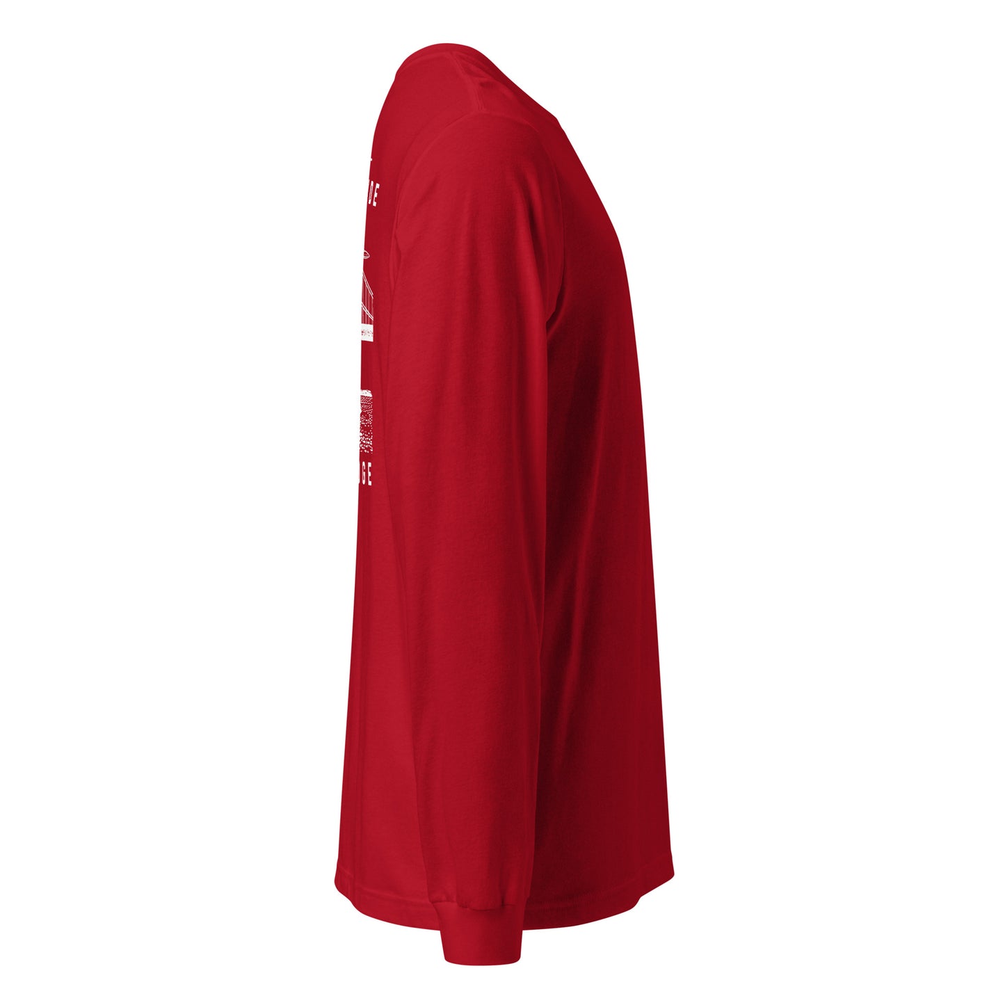 The Right Side CBB | Long Sleeve-red-Shore Lines Apparel Co.