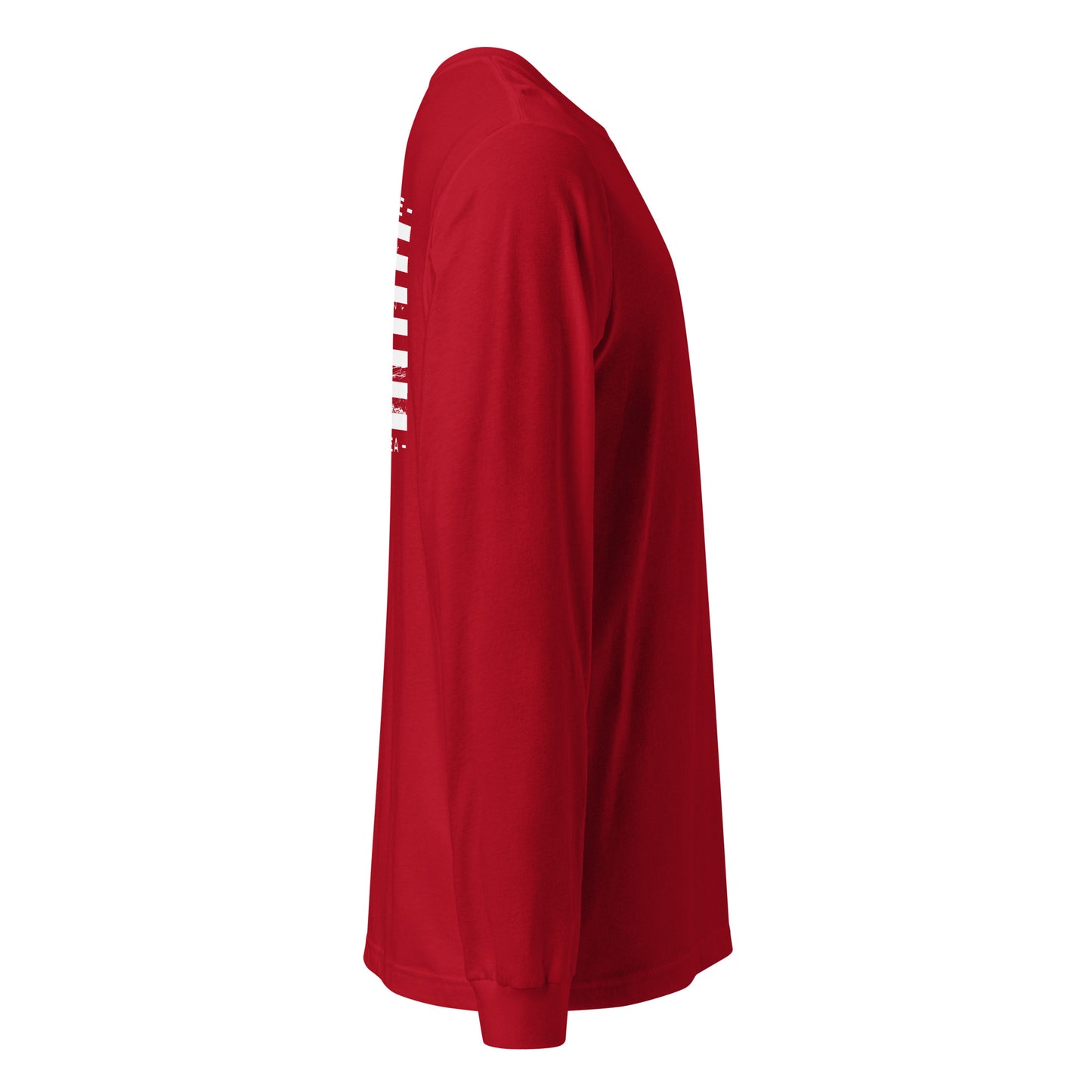 Born Free Raised at Sea | Long Sleeve-red-Shore Lines Apparel Co.