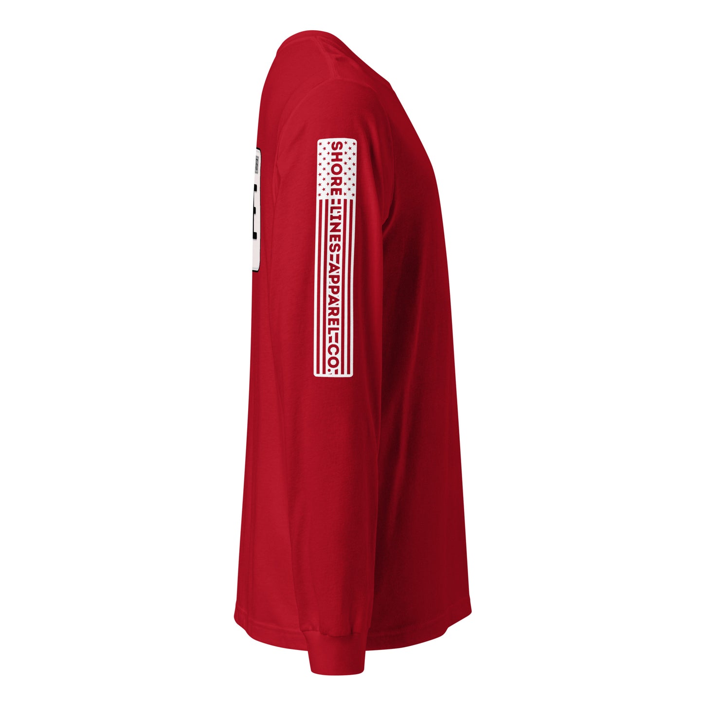 License Plate | Long Sleeve P-red-Shore Lines Apparel Co.