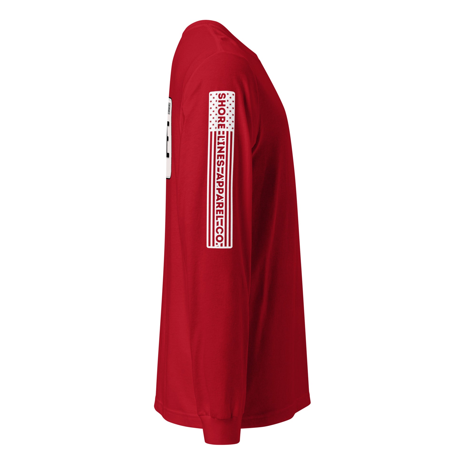License Plate | Long Sleeve P-red-Shore Lines Apparel Co.