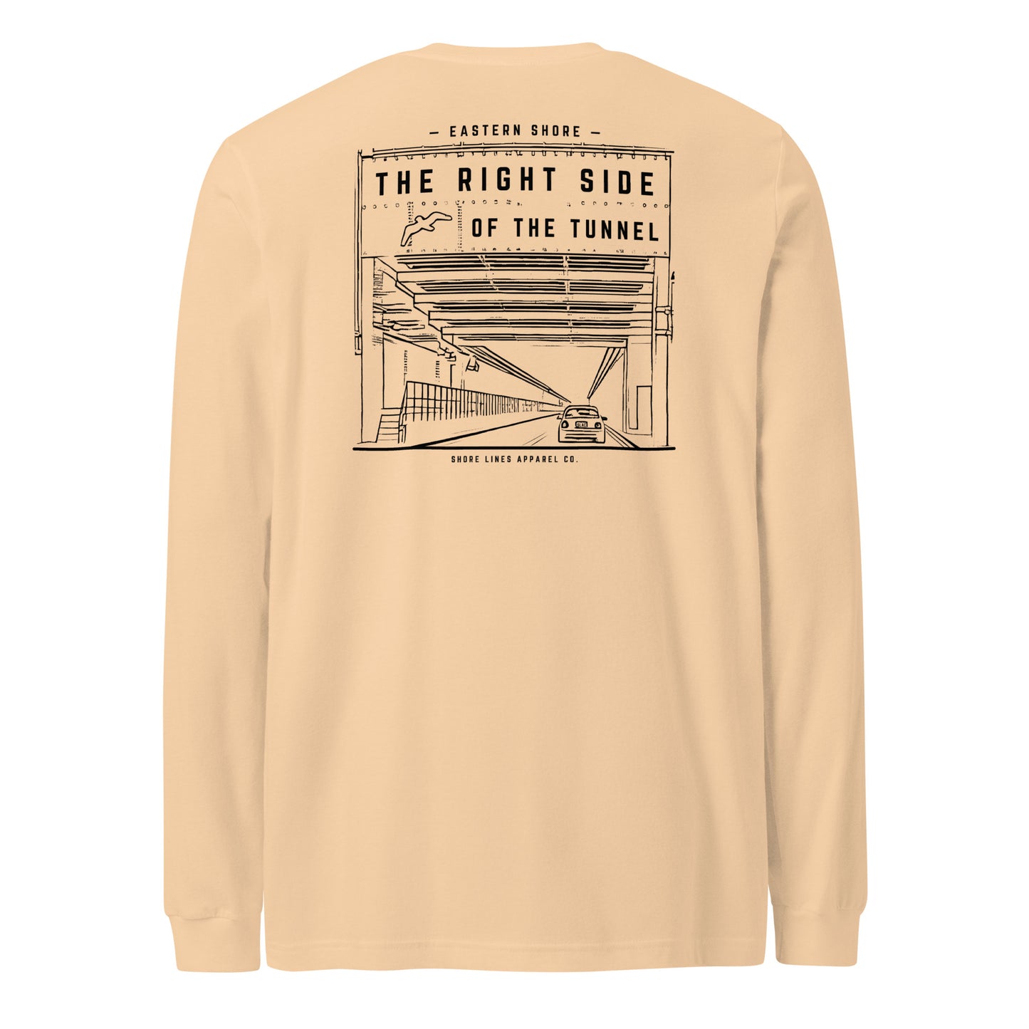 The Right Side CBBT | Core LS-sand-Shore Lines Apparel Co.