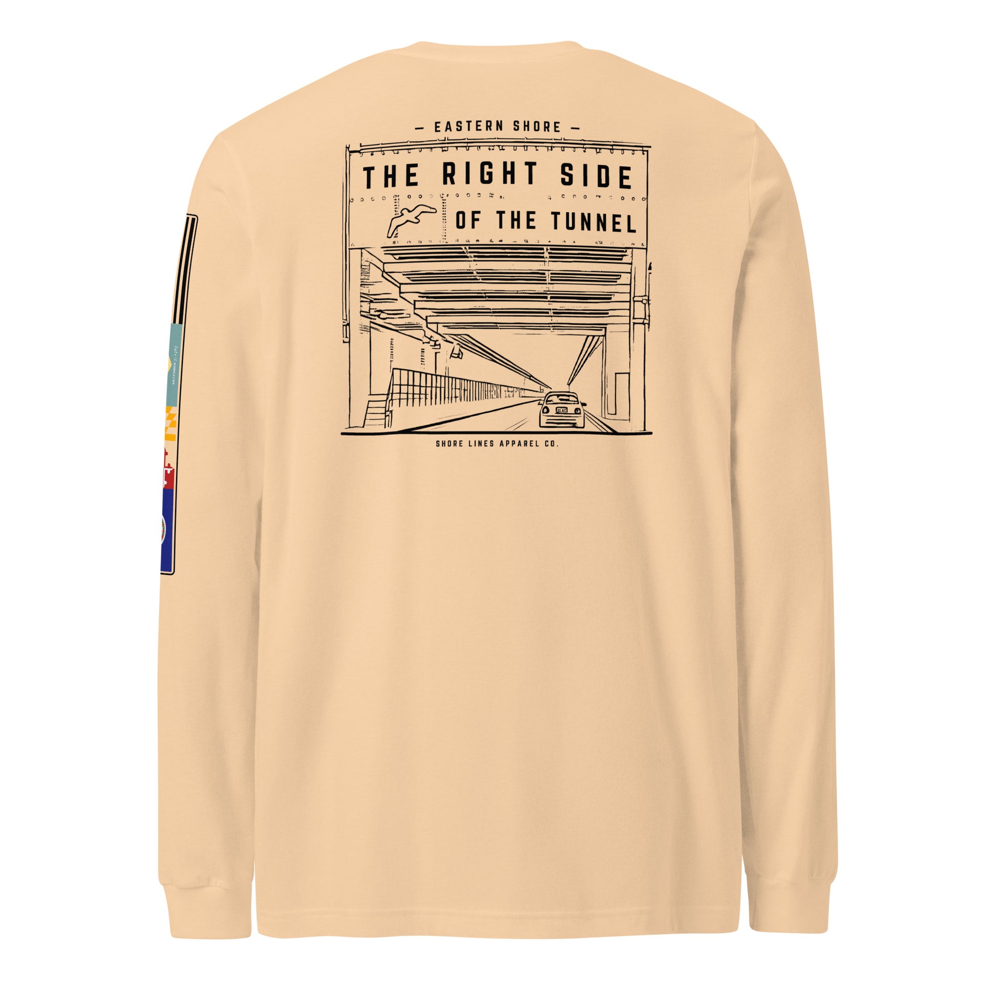 The Right Side CBBT | Core LS P-sand-Shore Lines Apparel Co.