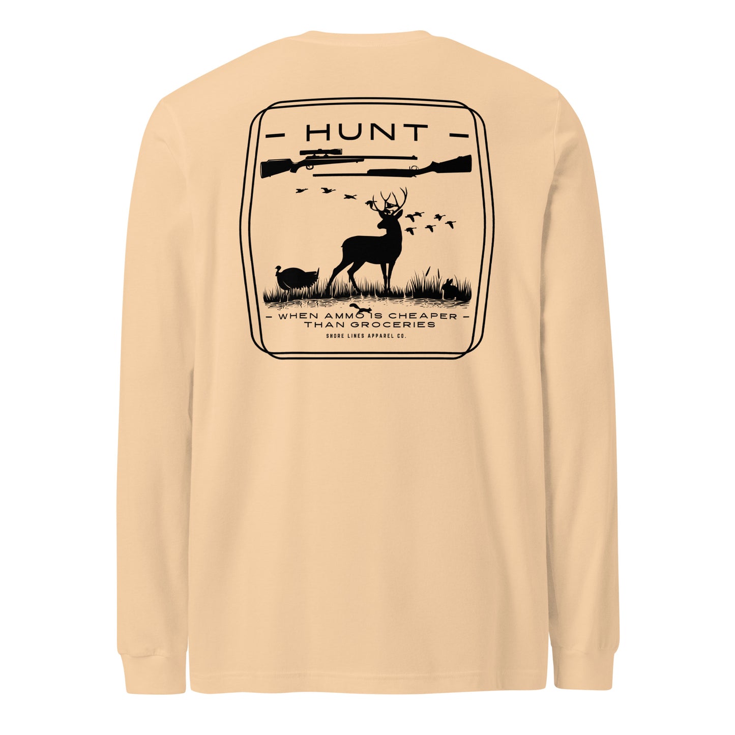 Hunt | Core LS-sand-Shore Lines Apparel Co.