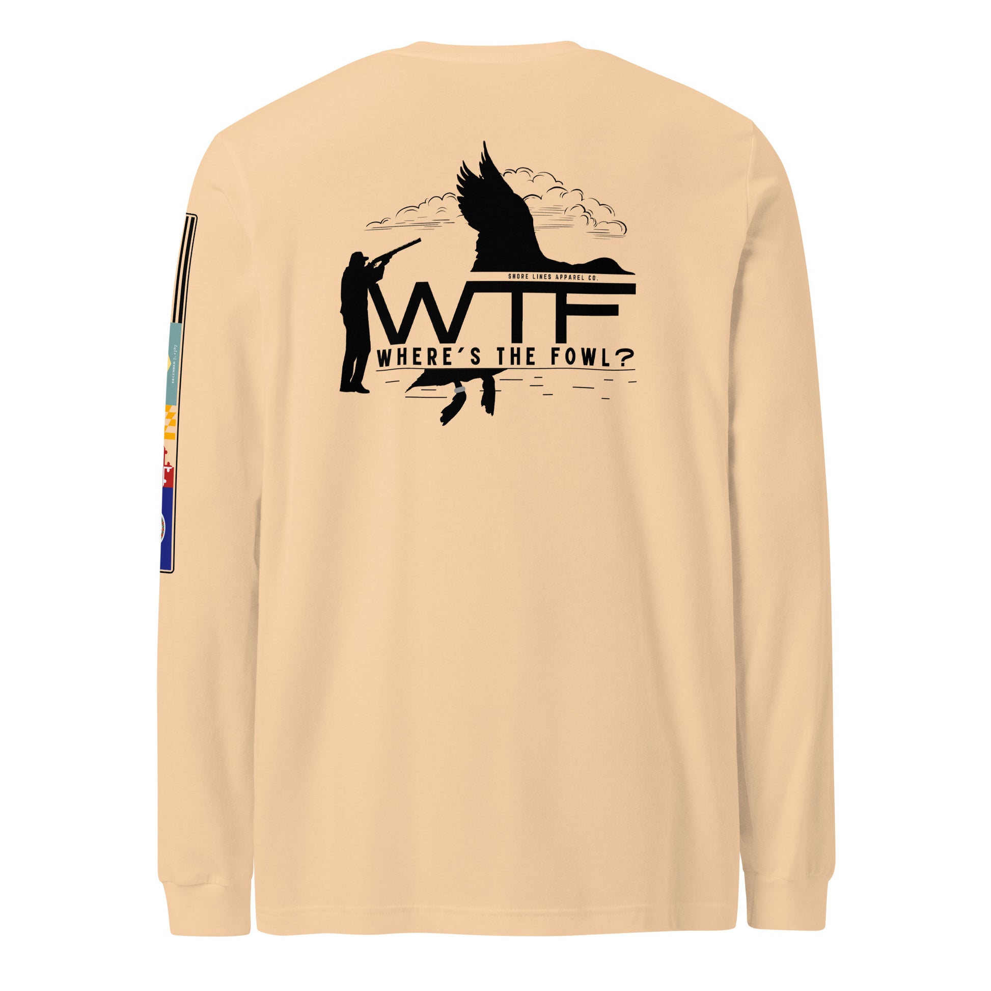 Where's The Fowl | Core LS P-sand-Shore Lines Apparel Co.