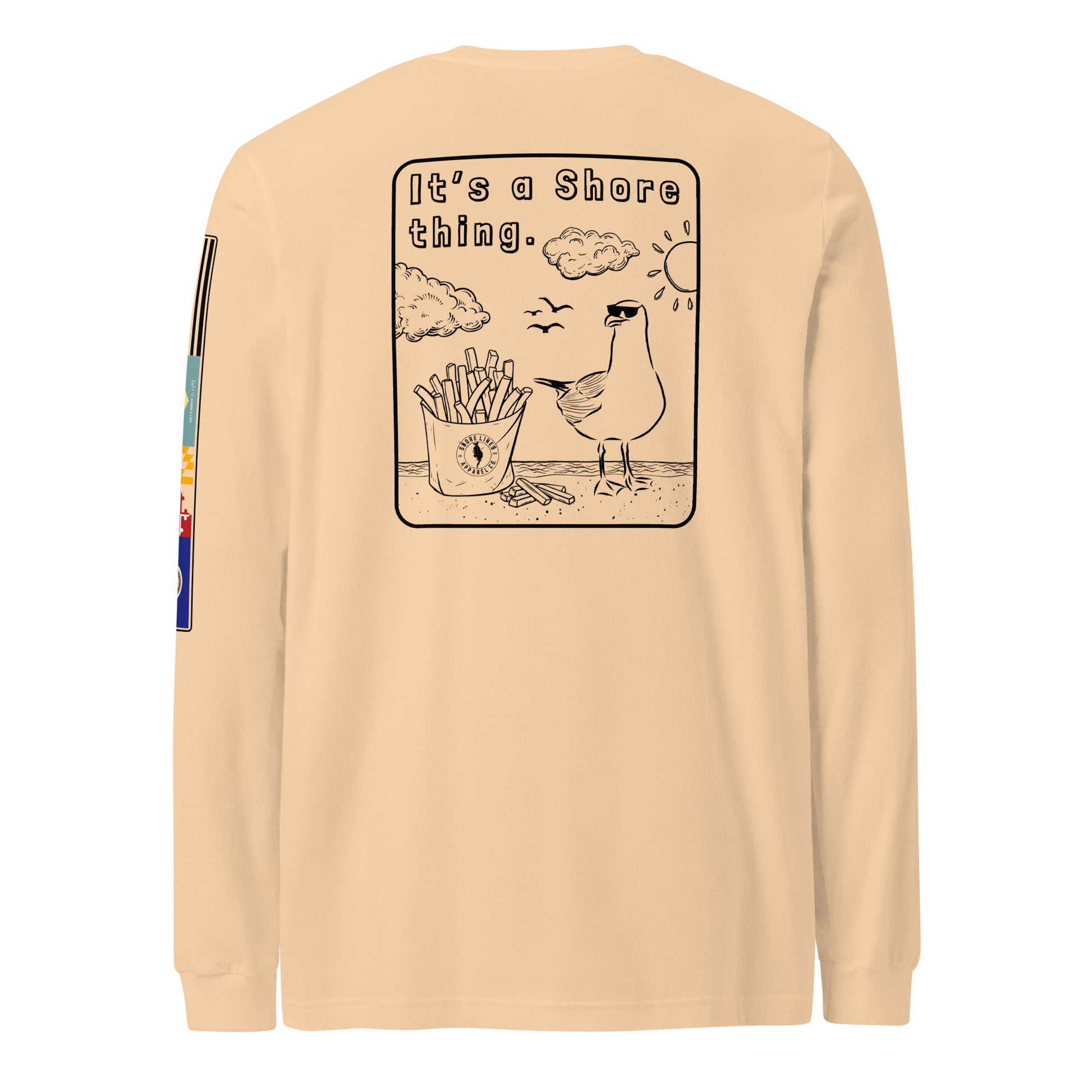 A Shore Thing | Core LS P-sand-Shore Lines Apparel Co.