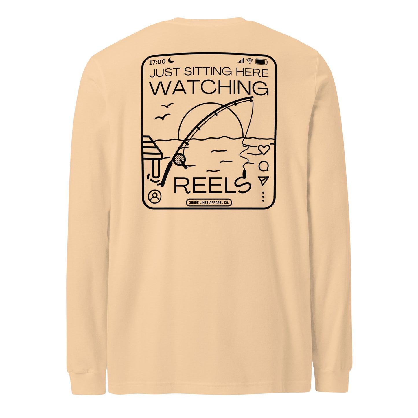 Watching Reels | Core LS-sand-Shore Lines Apparel Co.