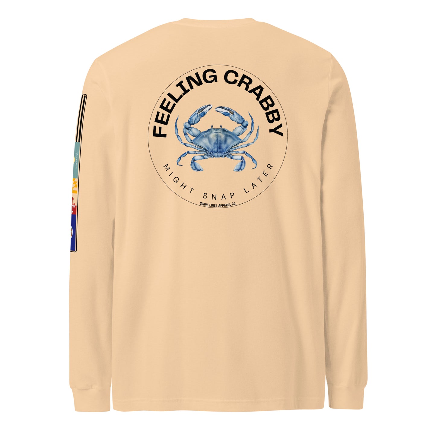 Feeling Crabby | Core LS P-sand-Shore Lines Apparel Co.