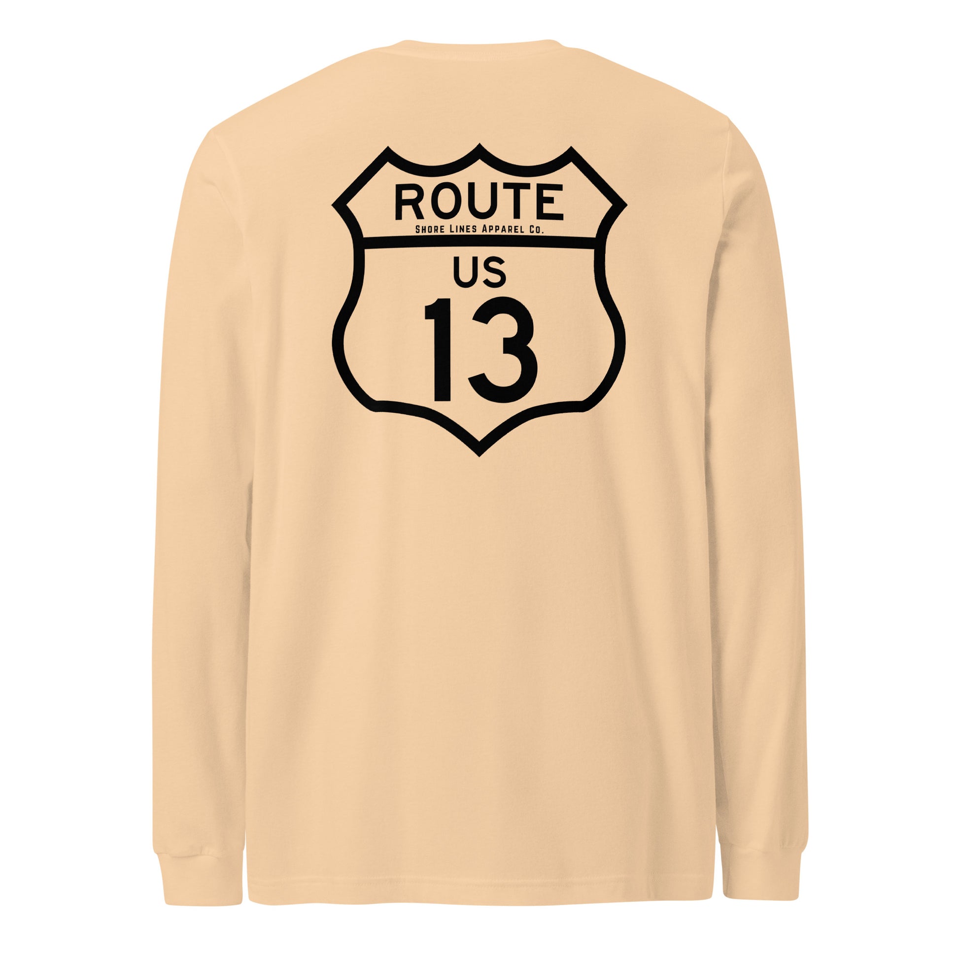 Route 13 | Core LS-sand-Shore Lines Apparel Co.