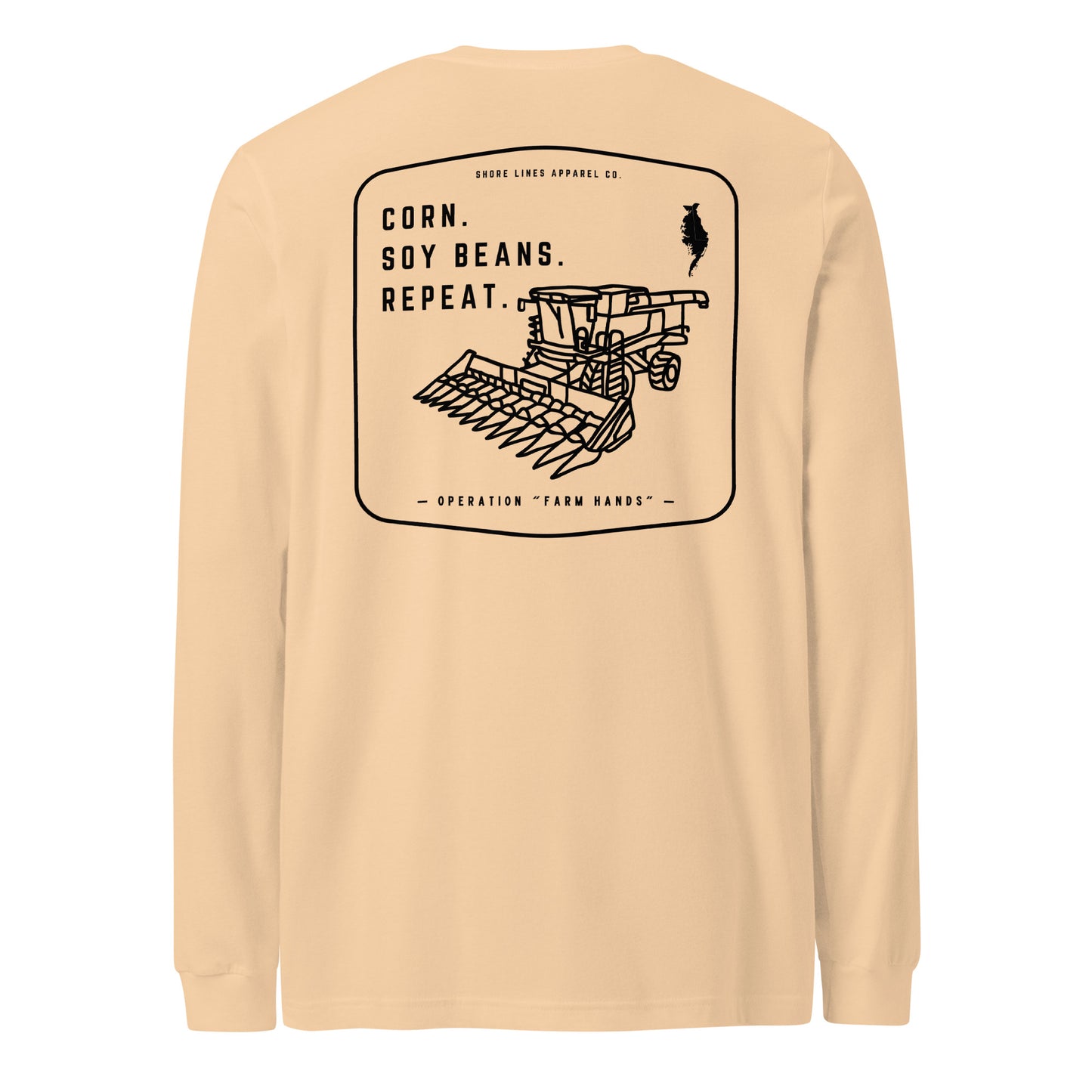 Operation Farm Hands | Core LS-sand-Shore Lines Apparel Co.