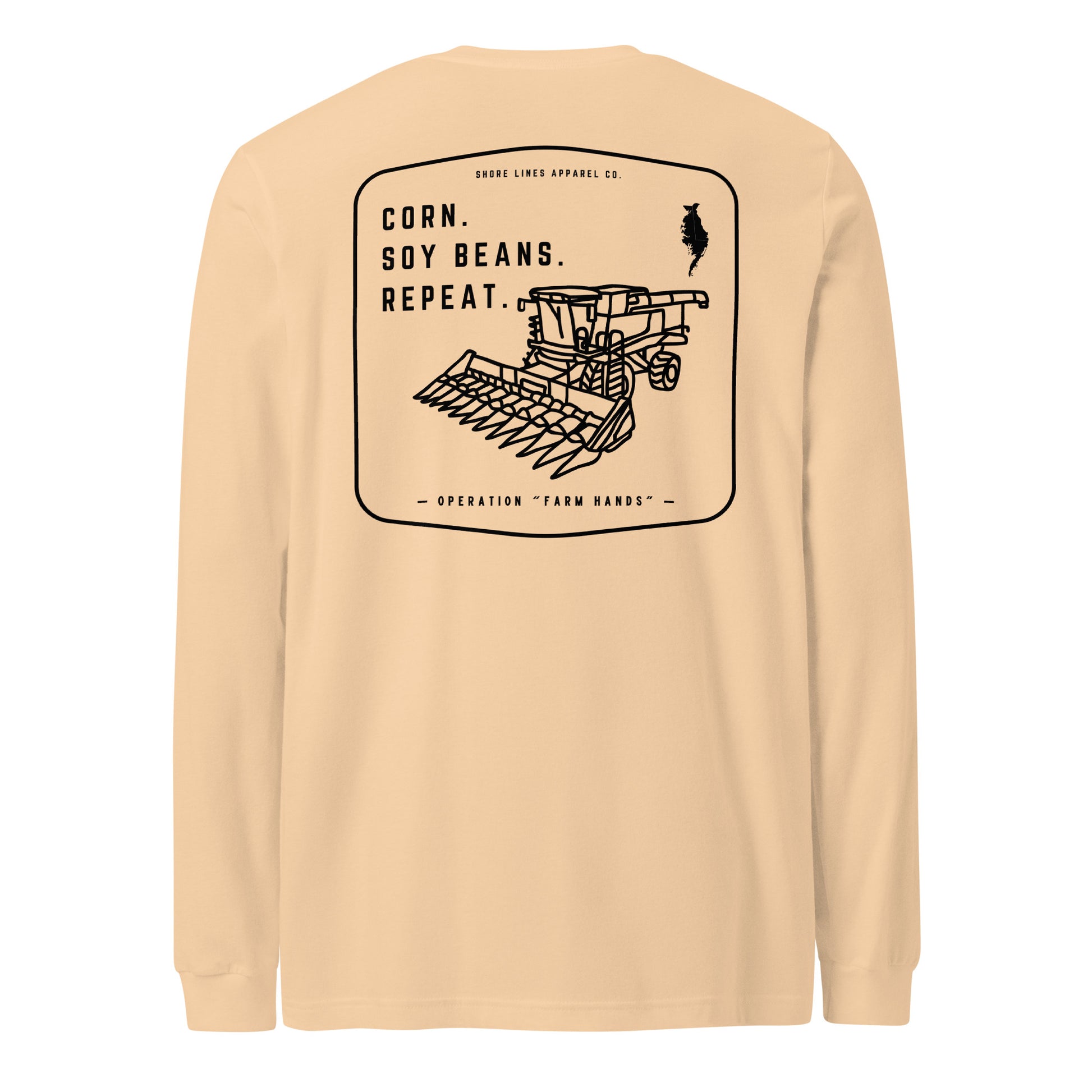 Operation Farm Hands | Core LS-sand-Shore Lines Apparel Co.