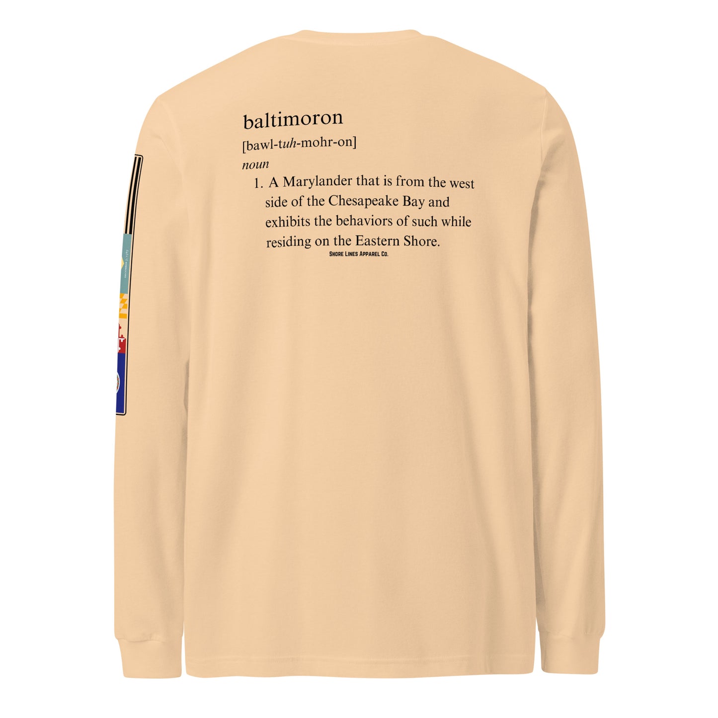 Baltimoron | Core LS P-sand-Shore Lines Apparel Co.