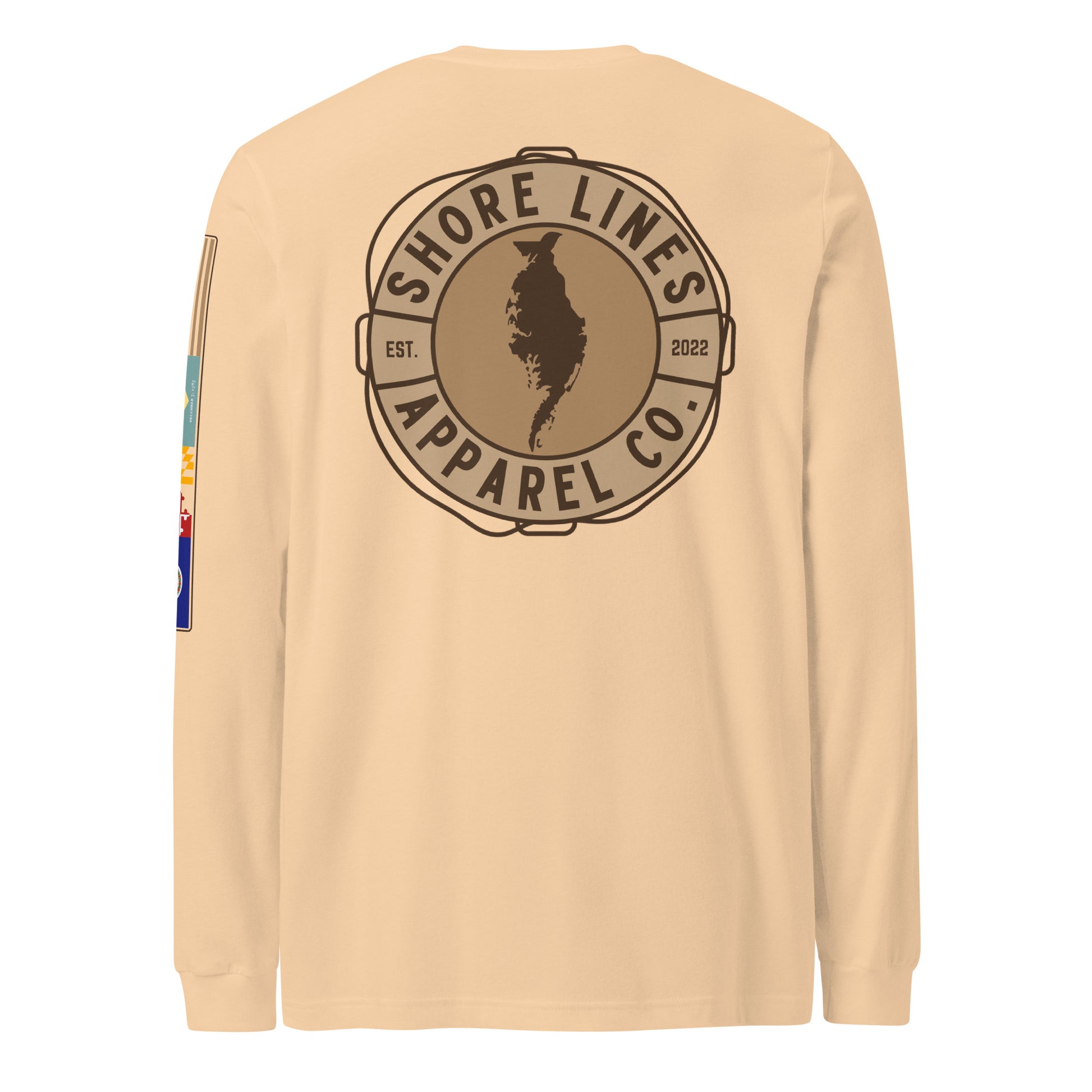 Shore Lines™ Espresso | Core LS P-sand-Shore Lines Apparel Co.