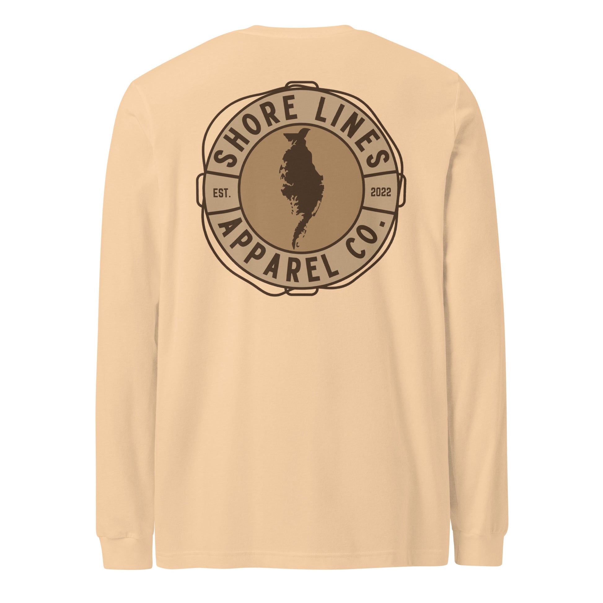 Shore Lines™ Espresso | Core LS-sand-Shore Lines Apparel Co.