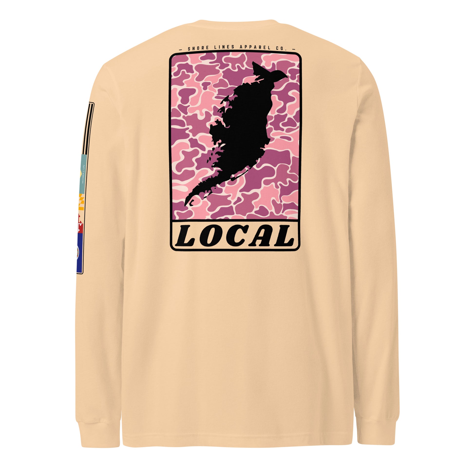LOCAL (pink) | Core LS P-sand-Shore Lines Apparel Co.