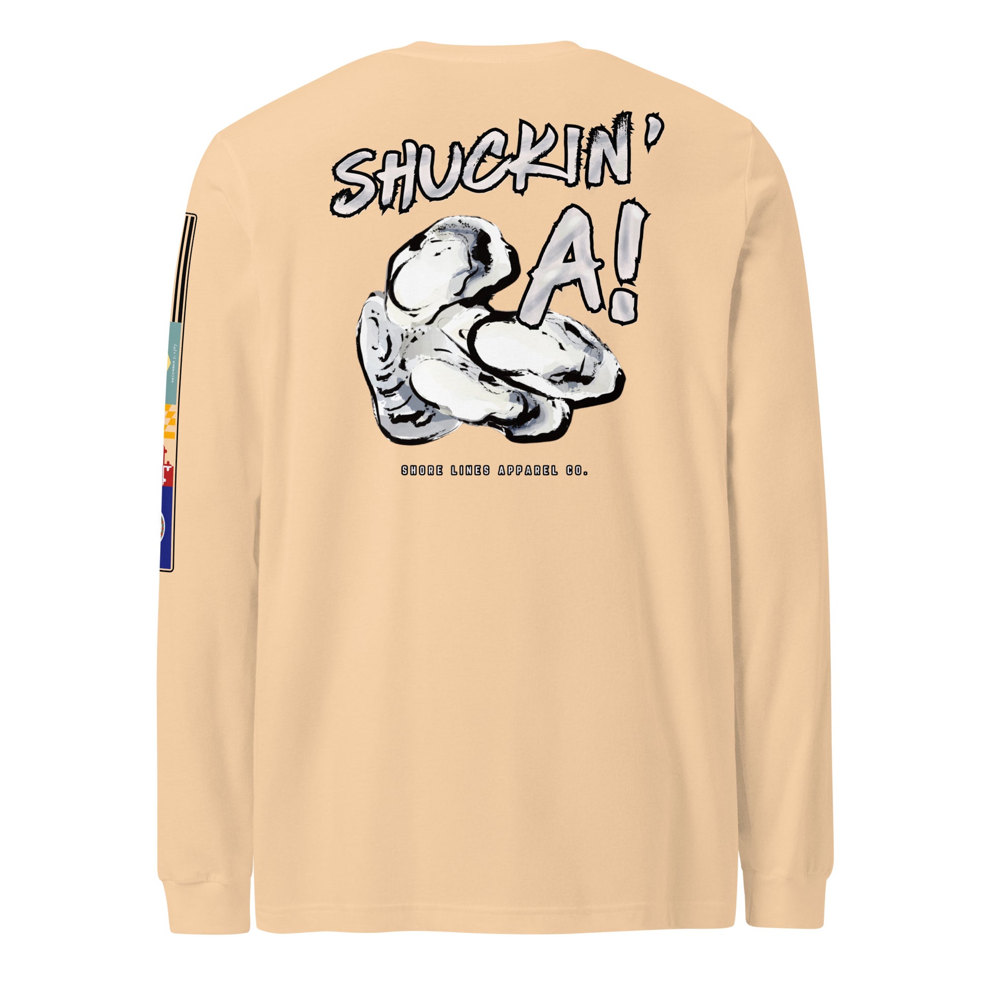 Shuckin A | Core LS P-sand-Shore Lines Apparel Co.