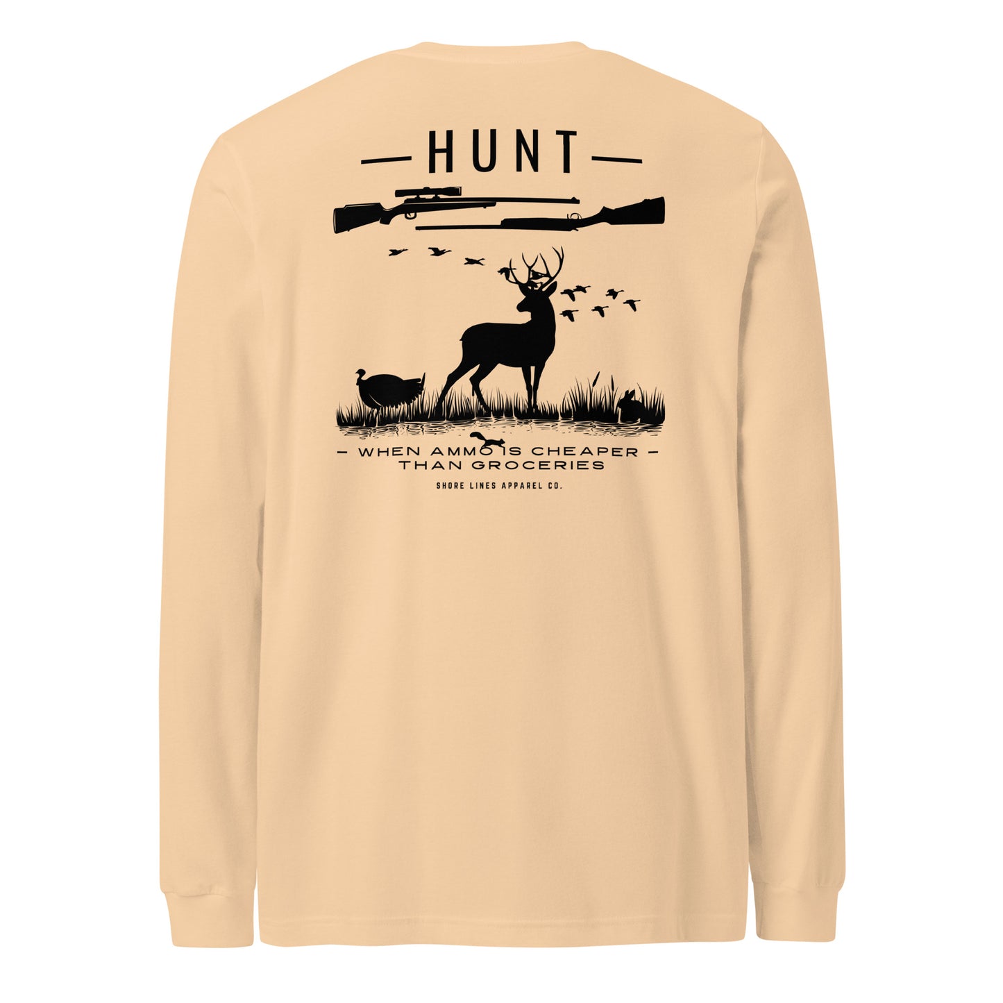 Hunt | Core LS-sand-Shore Lines Apparel Co.
