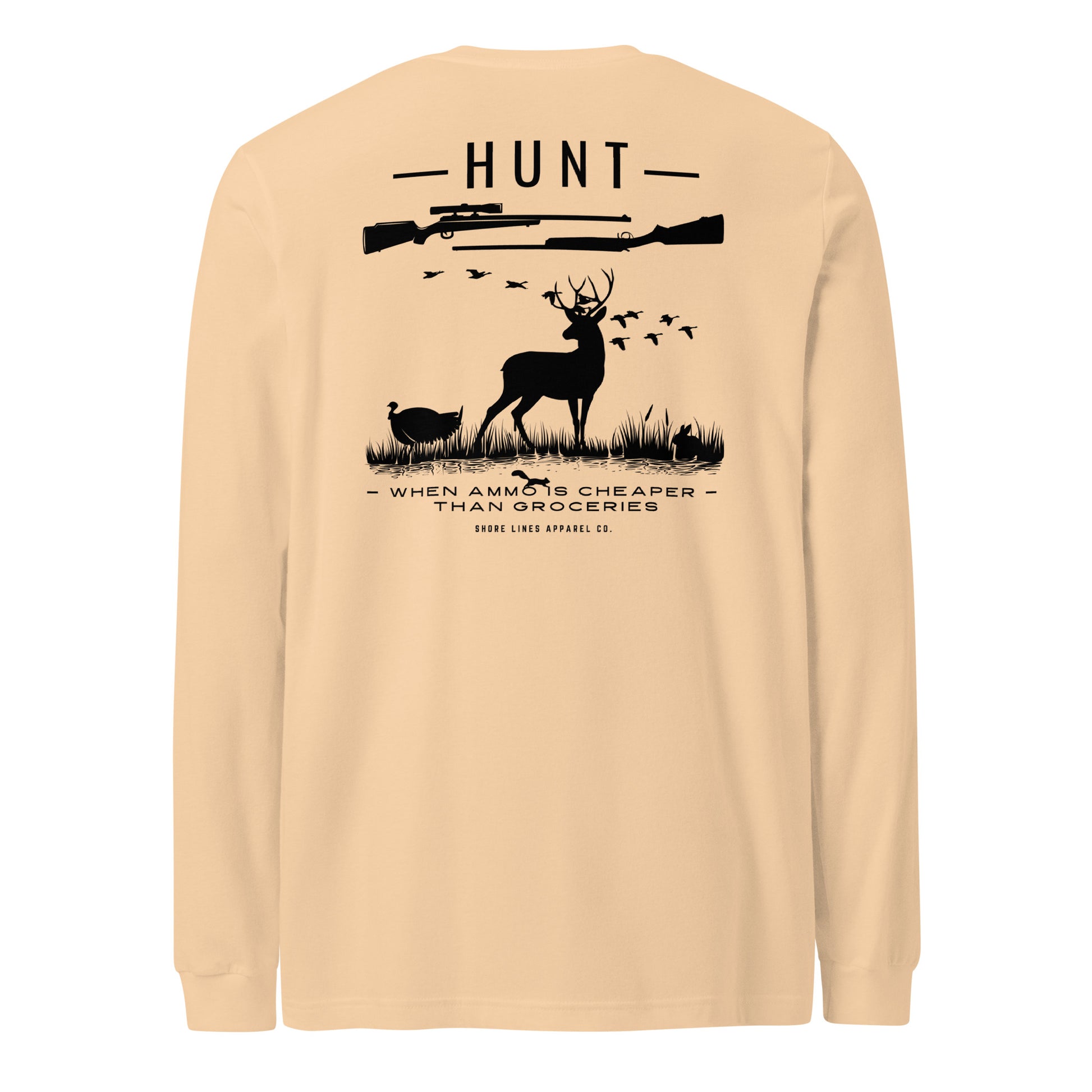 Hunt | Core LS-sand-Shore Lines Apparel Co.