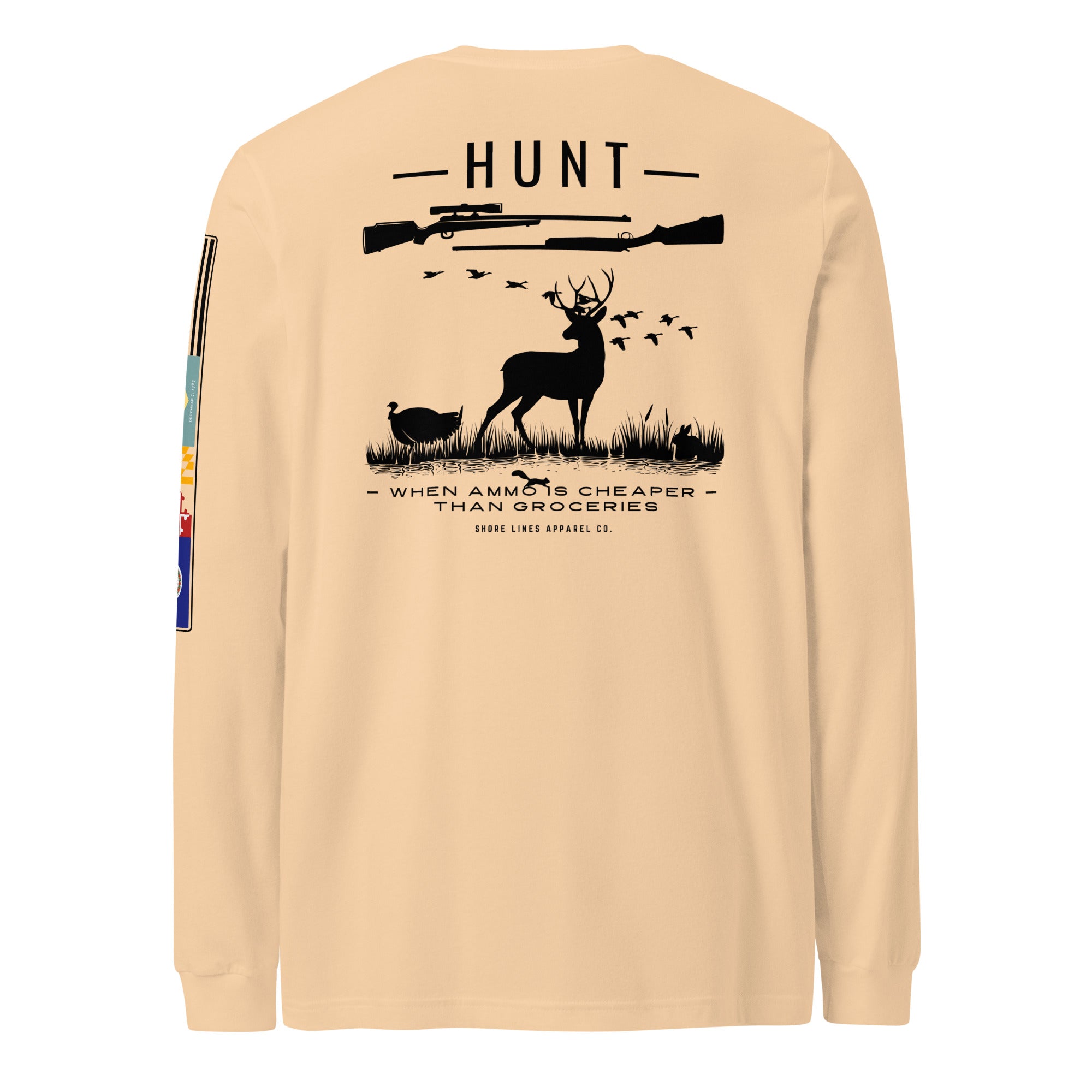 Hunt | Long Sleeve P-sand-Shore Lines Apparel Co.