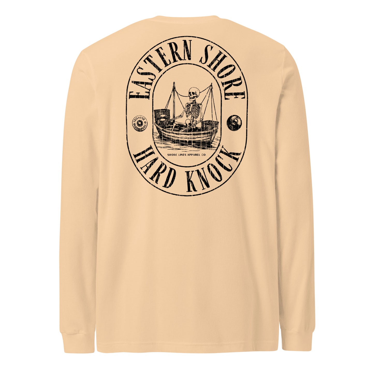Eastern Shore Hard Knock | Core LS-sand-Shore Lines Apparel Co.