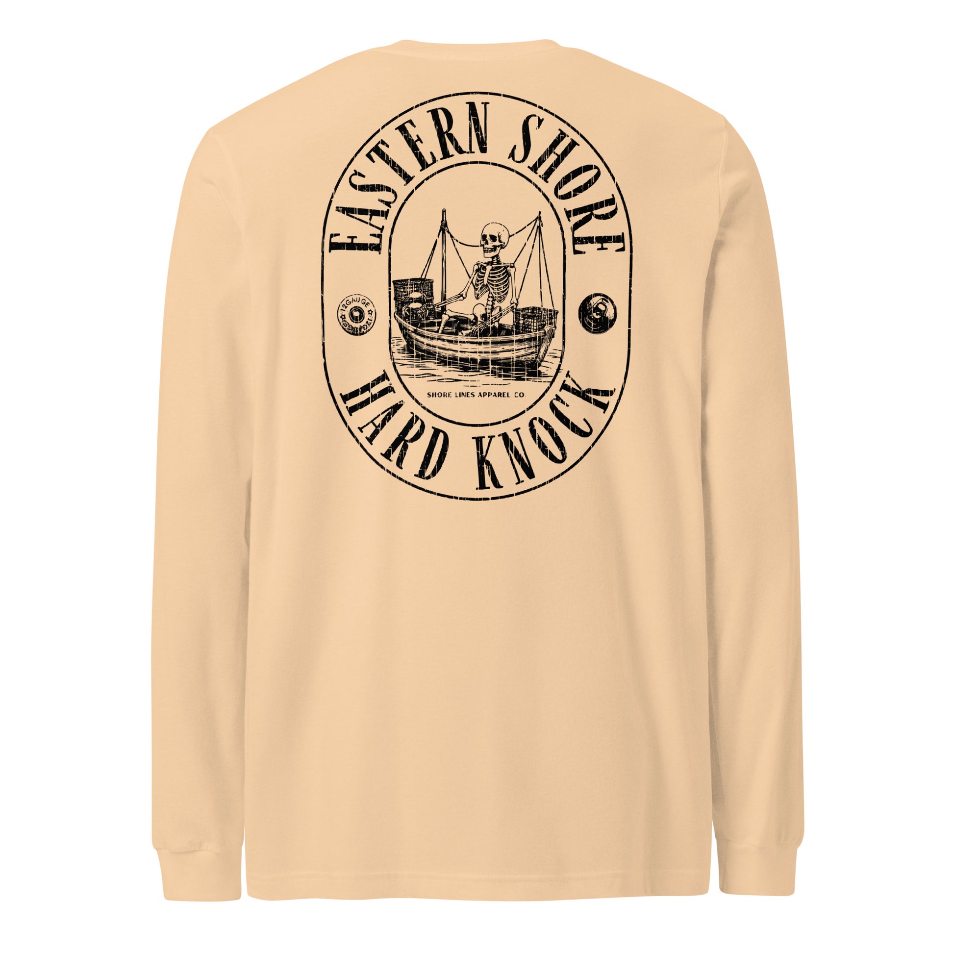 Eastern Shore Hard Knock | Core LS-sand-Shore Lines Apparel Co.