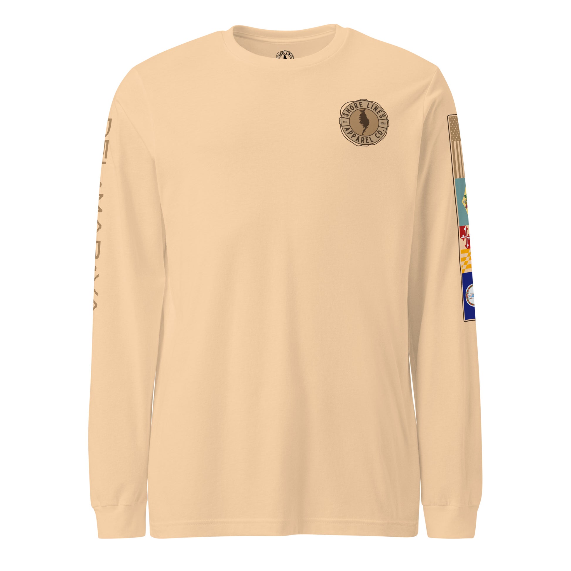 Shore Lines™ Espresso | Core LS P-sand-Shore Lines Apparel Co.