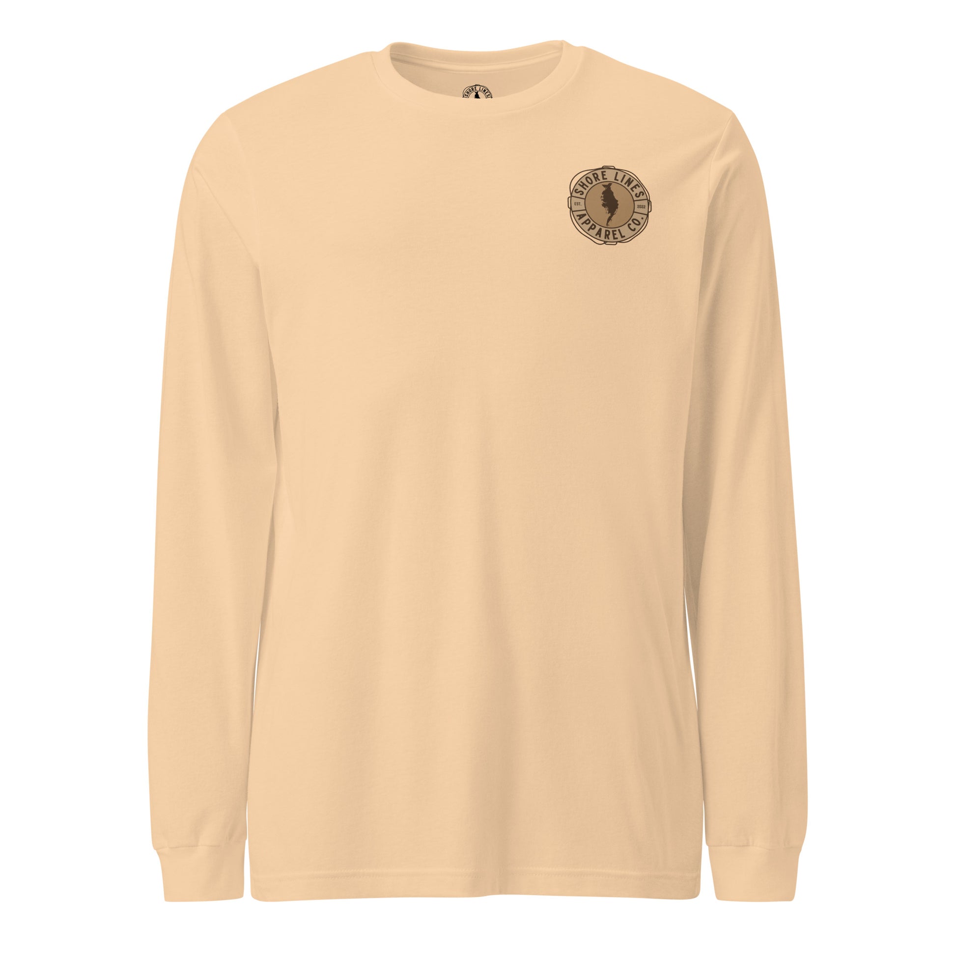 Shore Lines™ Espresso | Core LS-sand-Shore Lines Apparel Co.