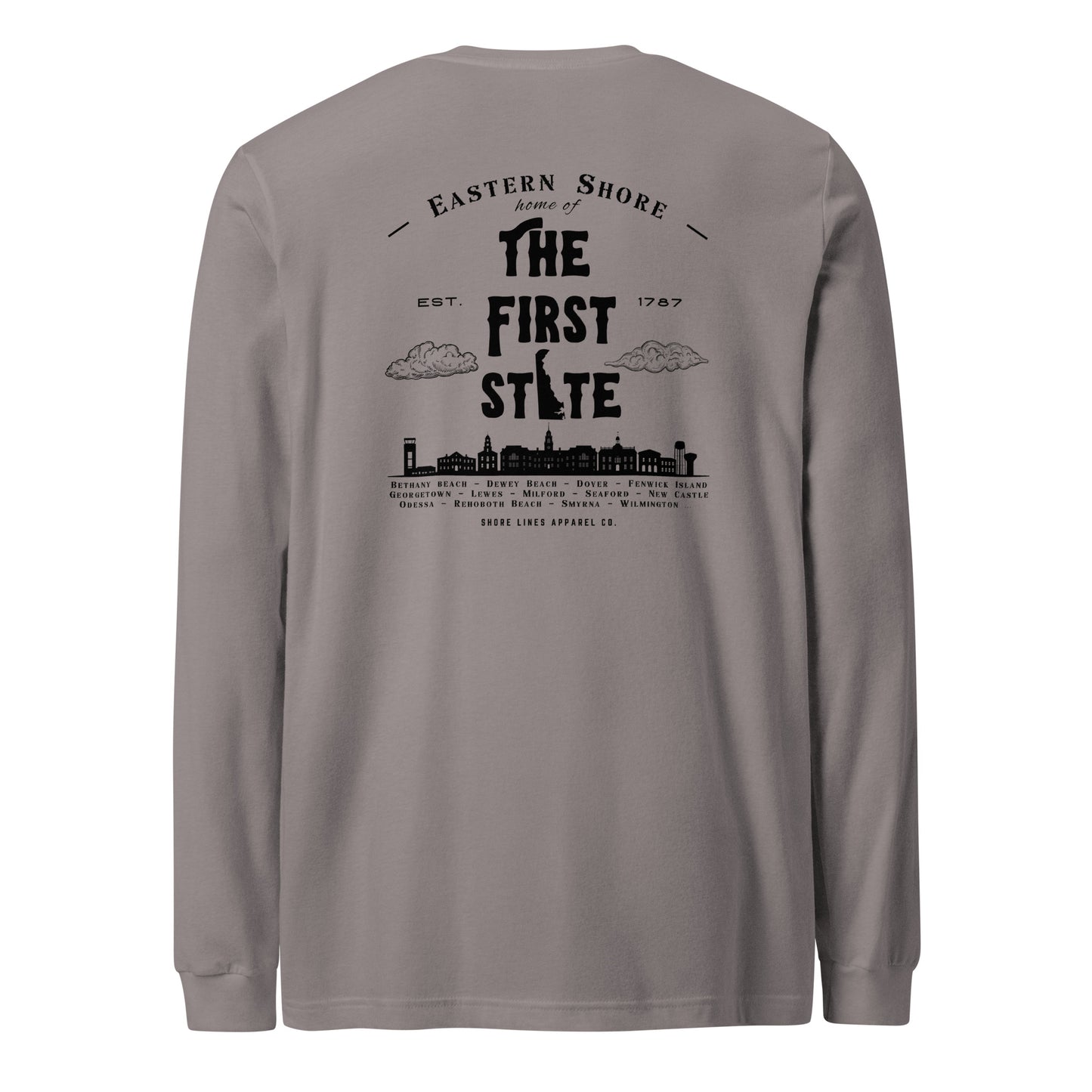 The First State | Core LS-storm-Shore Lines Apparel Co.