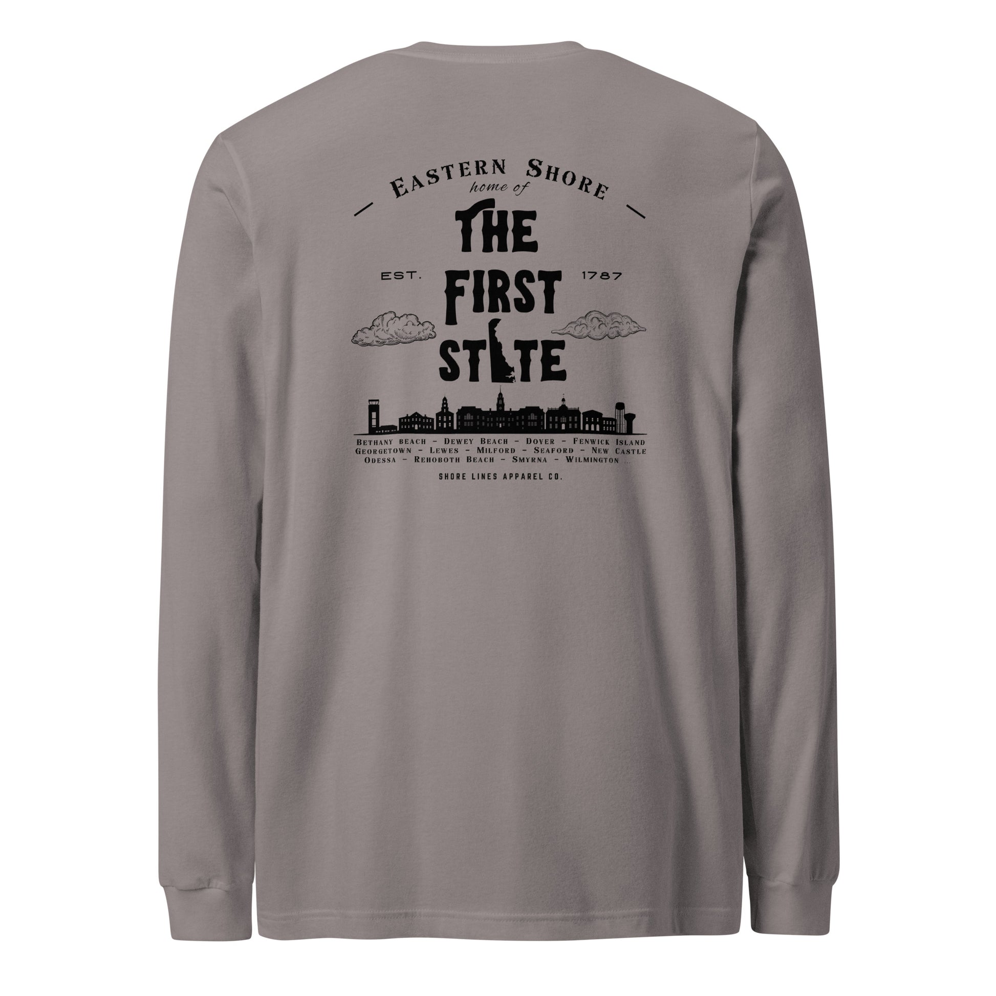 The First State | Core LS-storm-Shore Lines Apparel Co.