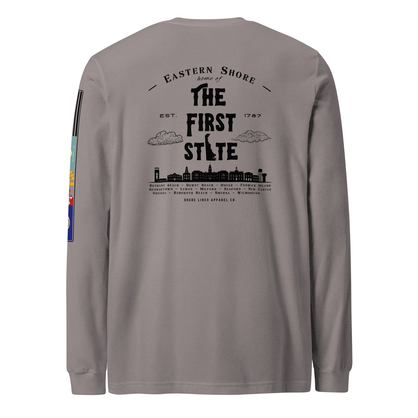 The First State | Core LS P-storm-Shore Lines Apparel Co.