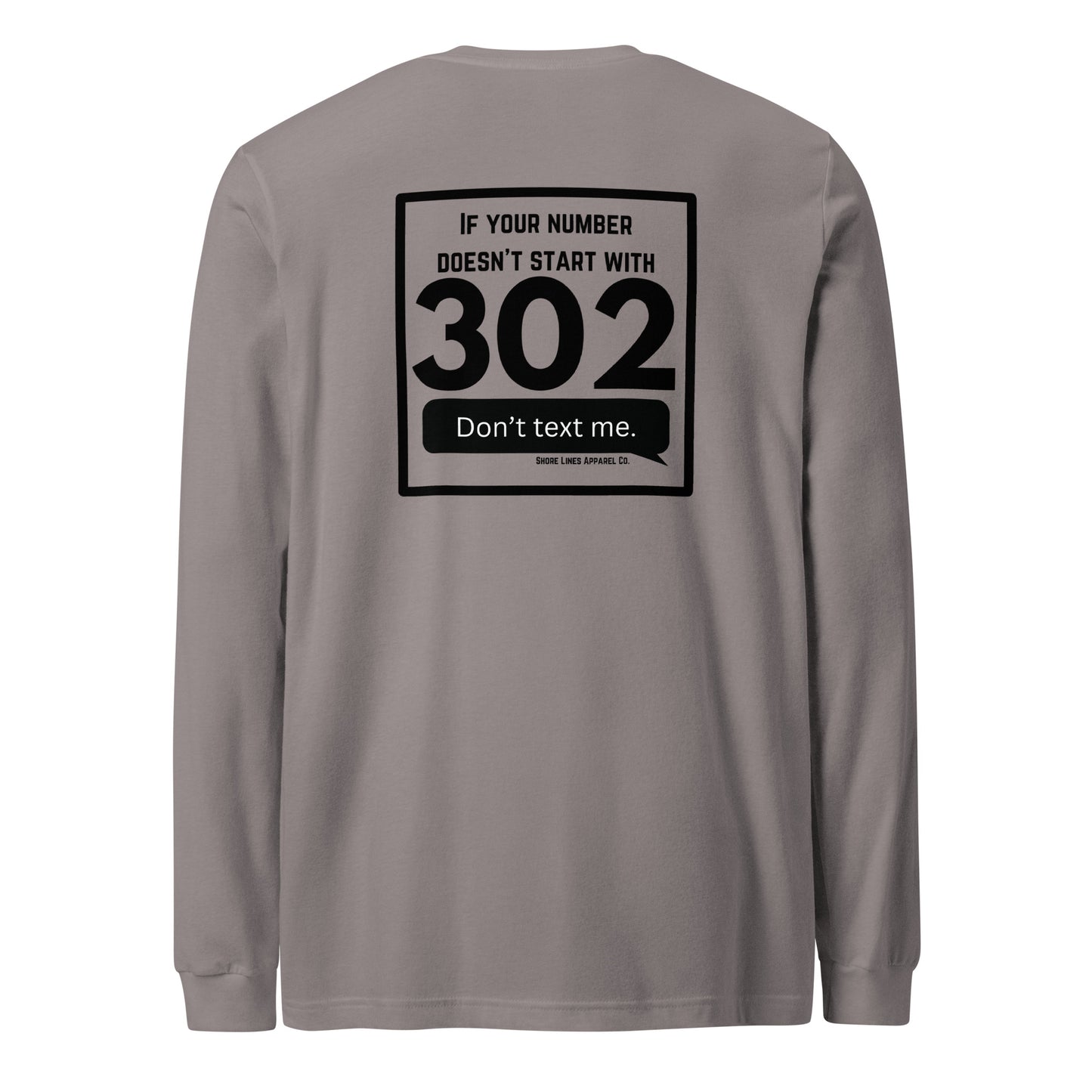 302 Area Code | Core LS-storm-Shore Lines Apparel Co.