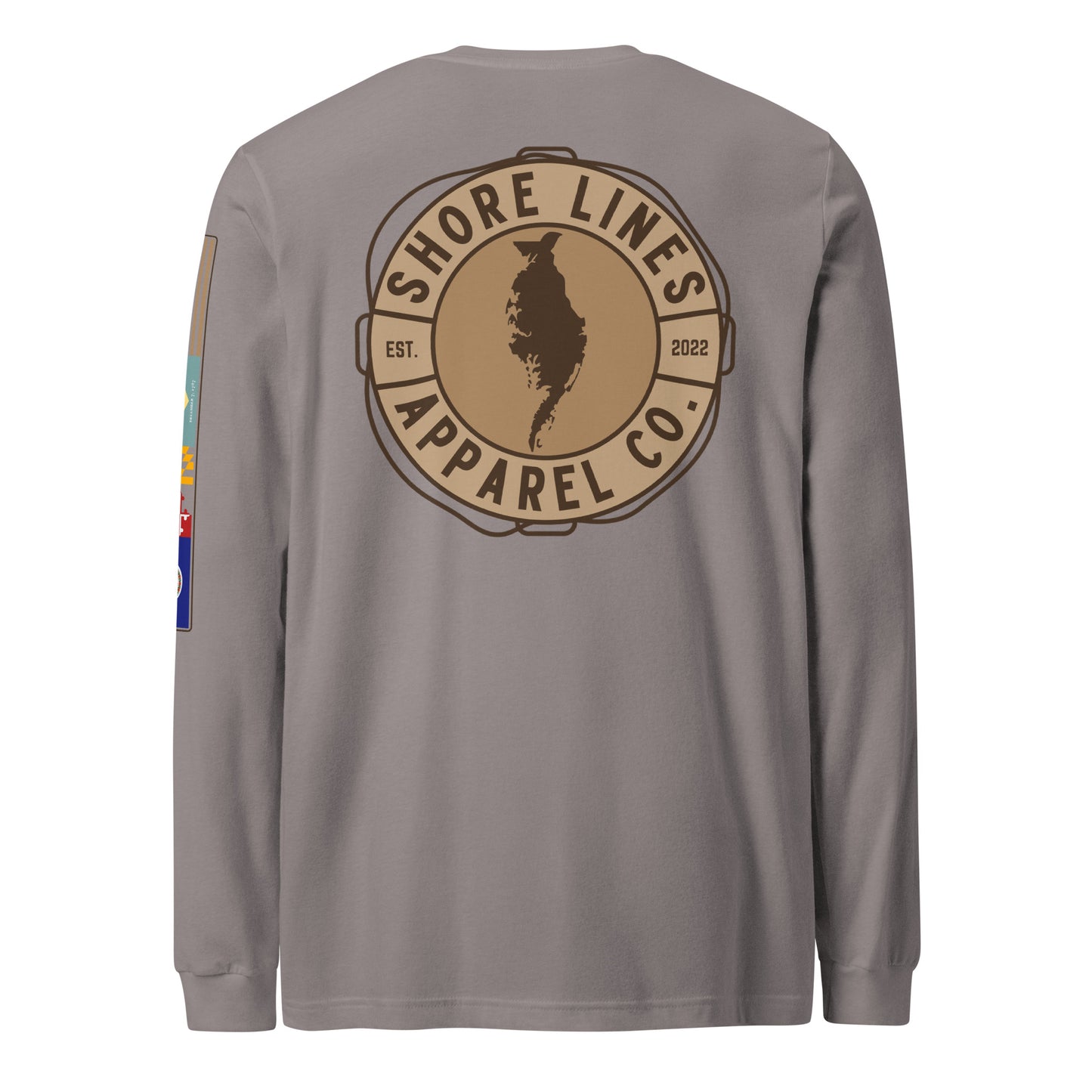 Shore Lines™ Espresso | Core LS P-storm-Shore Lines Apparel Co.