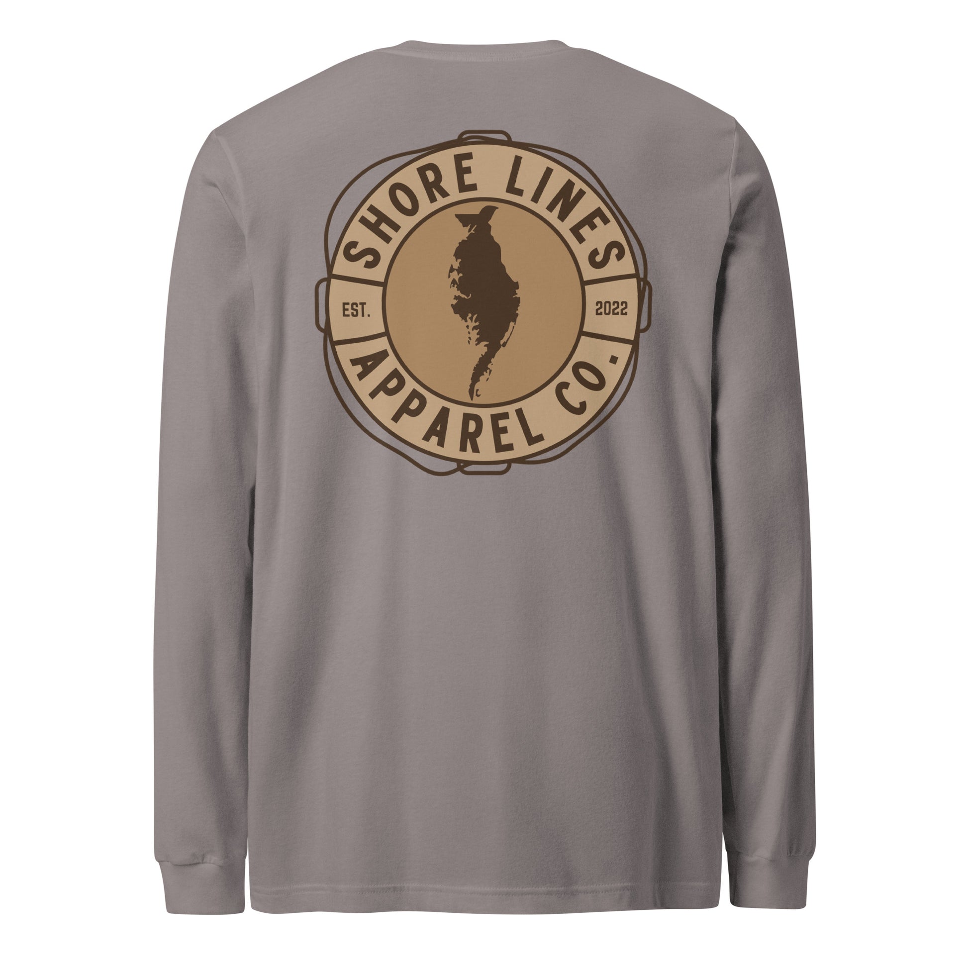 Shore Lines™ Espresso | Core LS-storm-Shore Lines Apparel Co.
