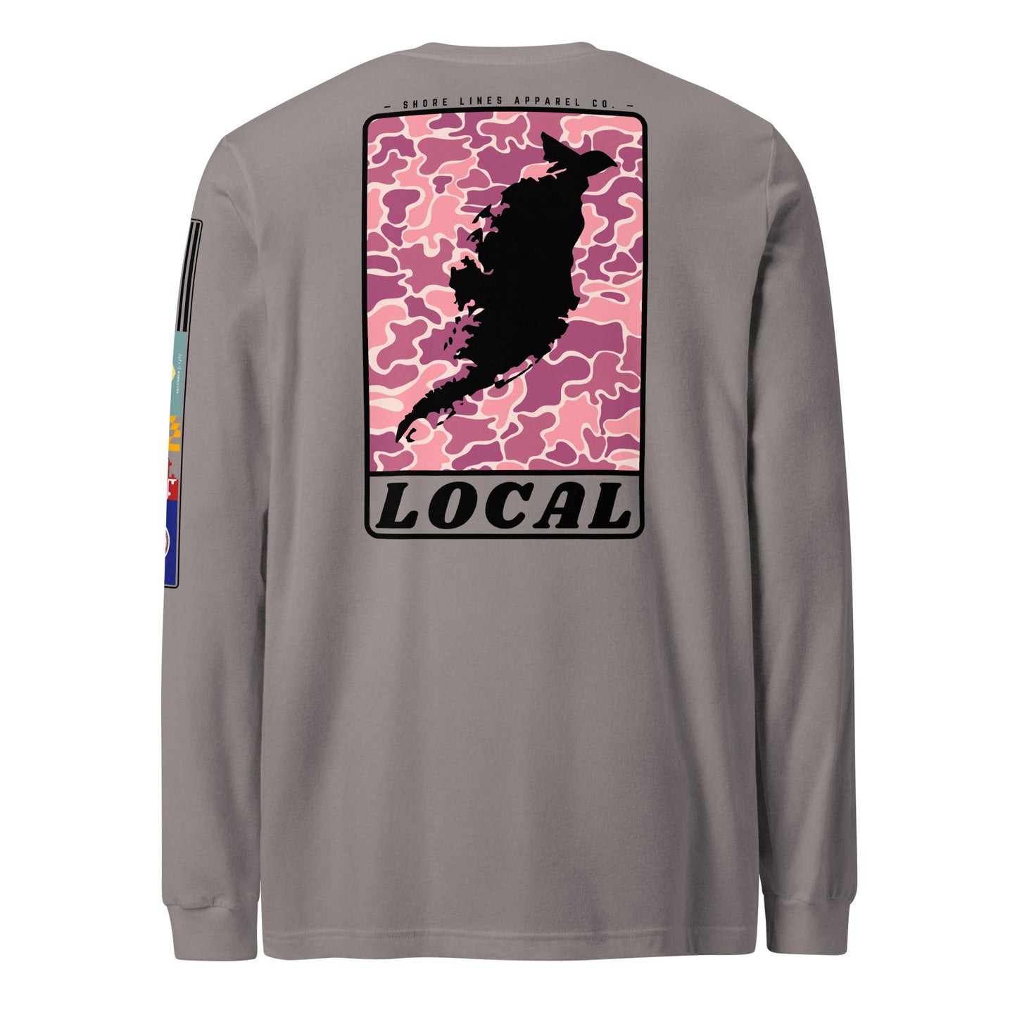 LOCAL (pink) | Core LS P-storm-Shore Lines Apparel Co.