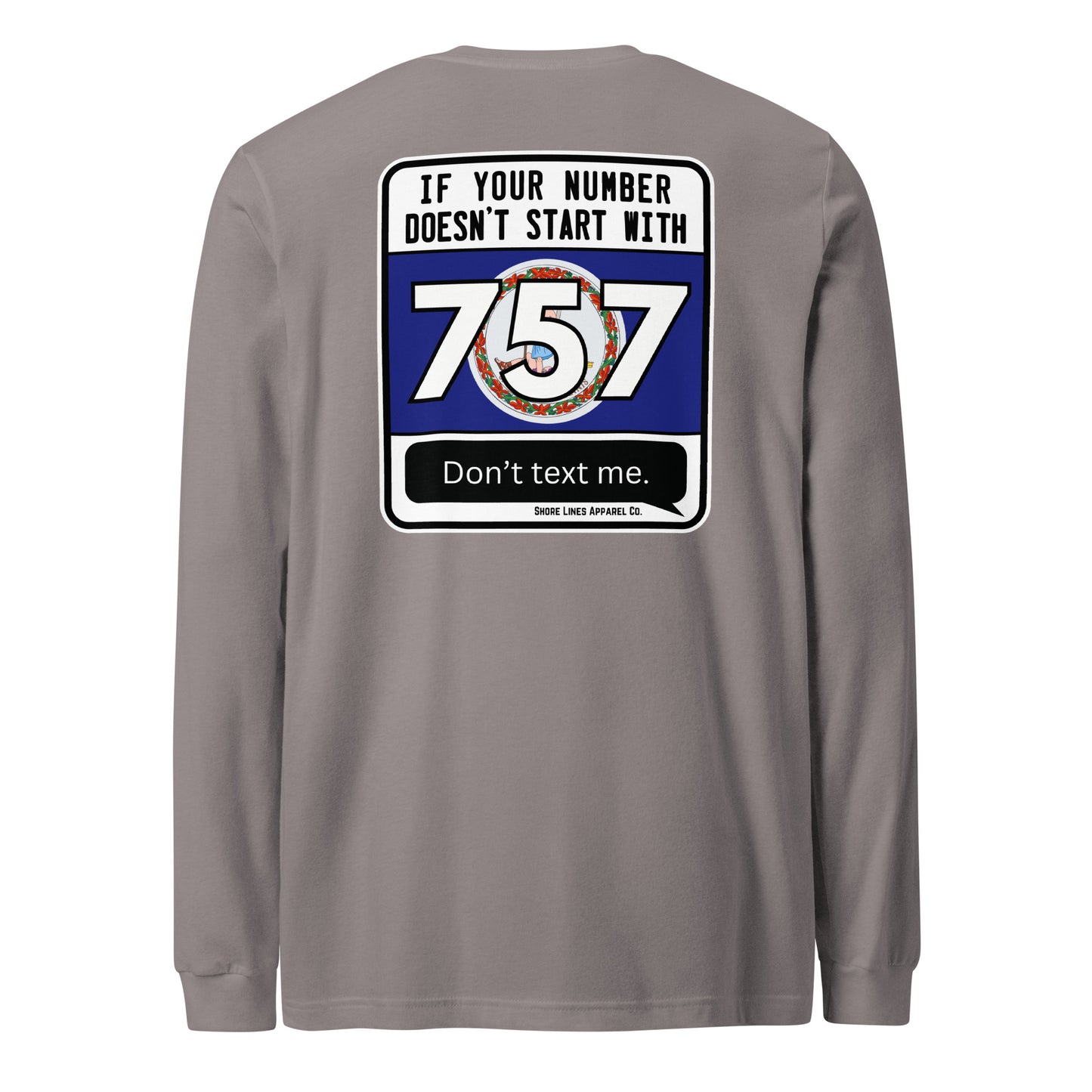 757 Area Code | Core LS-storm-Shore Lines Apparel Co.