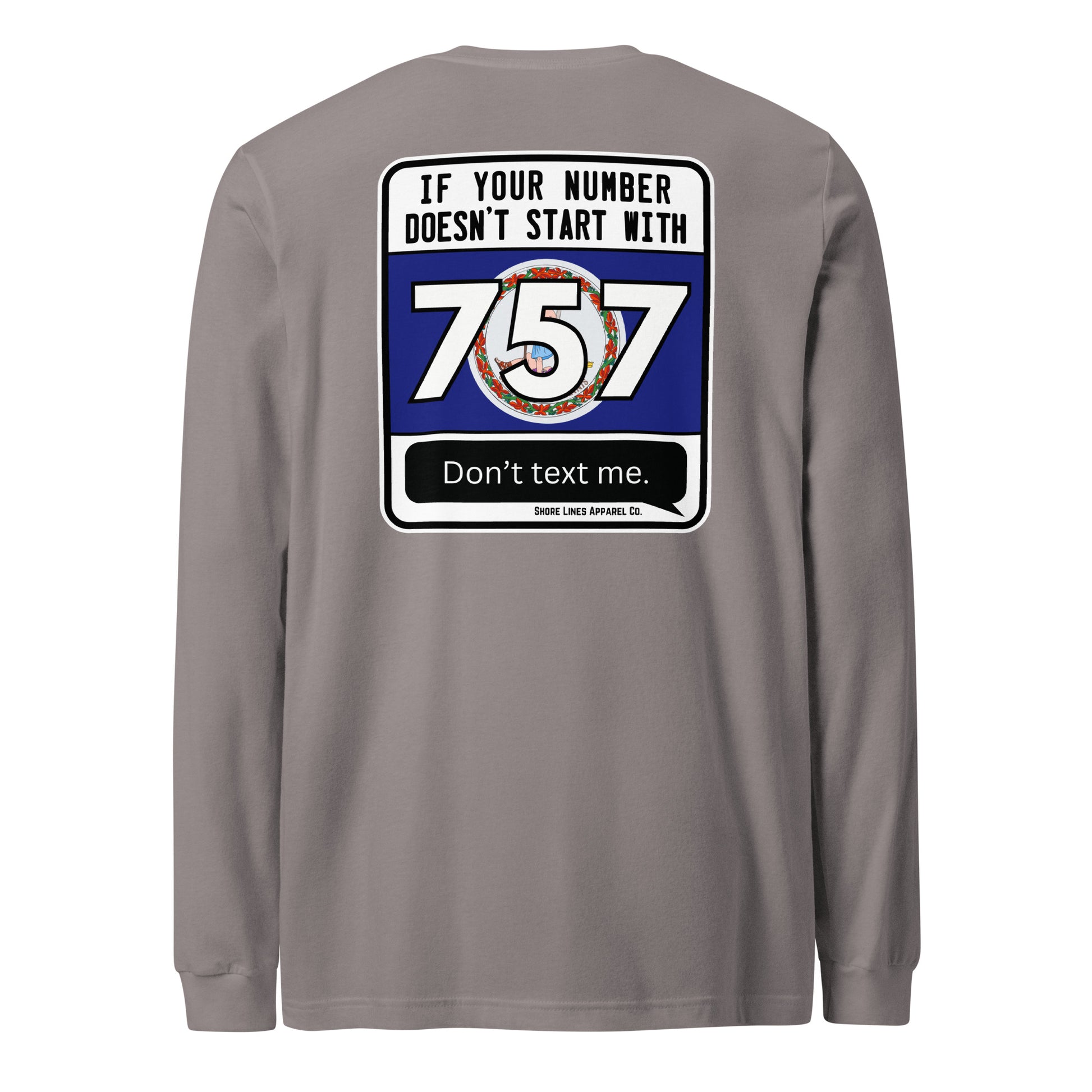 757 Area Code | Core LS-storm-Shore Lines Apparel Co.