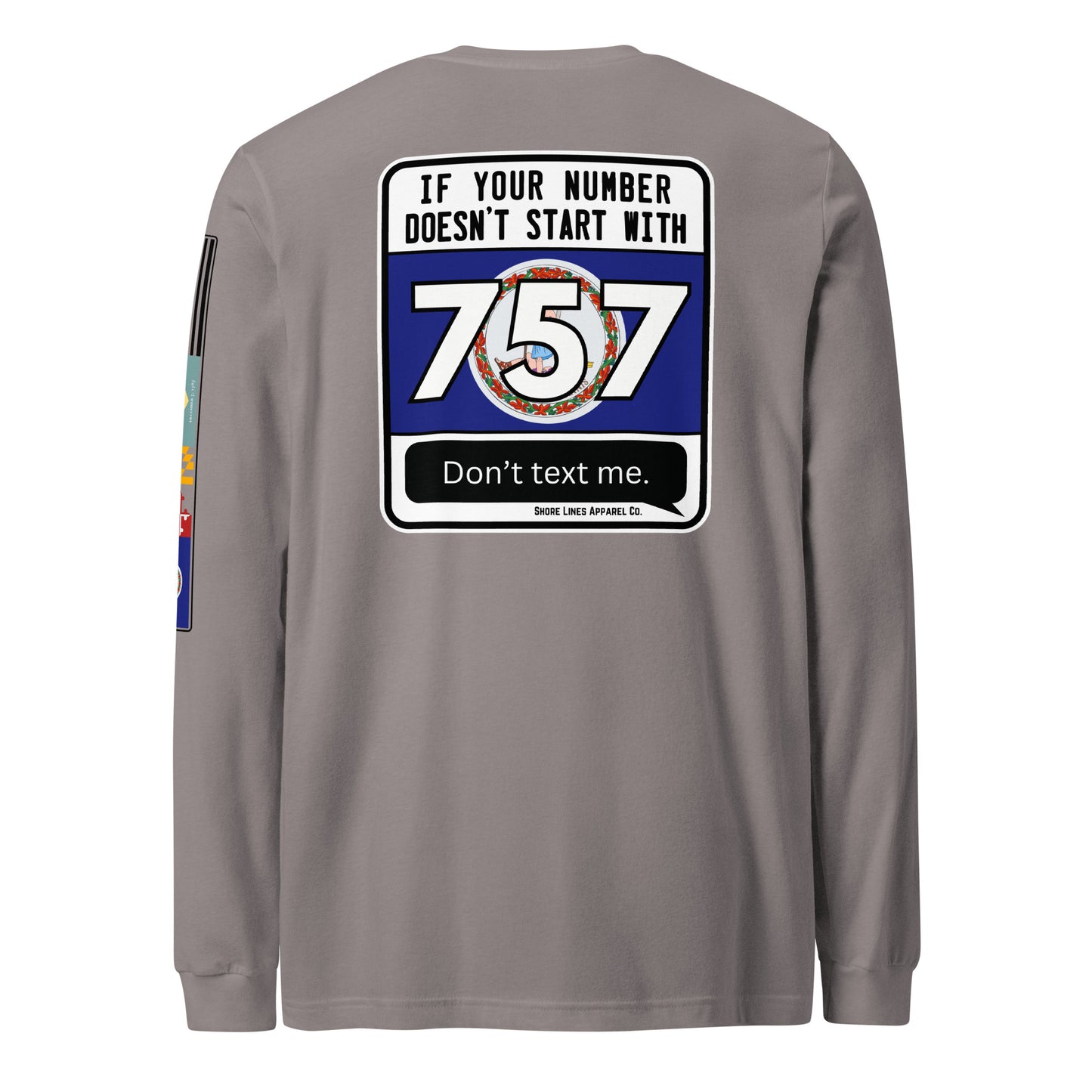 757 Area Code | Core LS P-storm-Shore Lines Apparel Co.