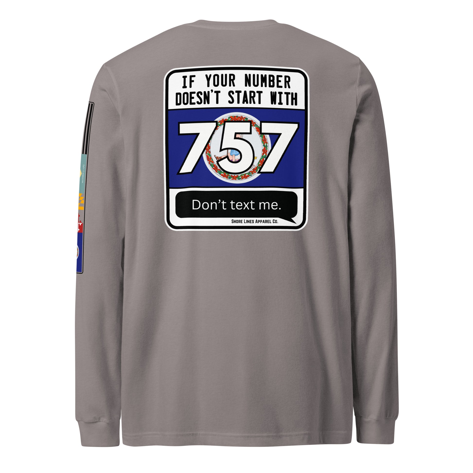 757 Area Code | Core LS P-storm-Shore Lines Apparel Co.