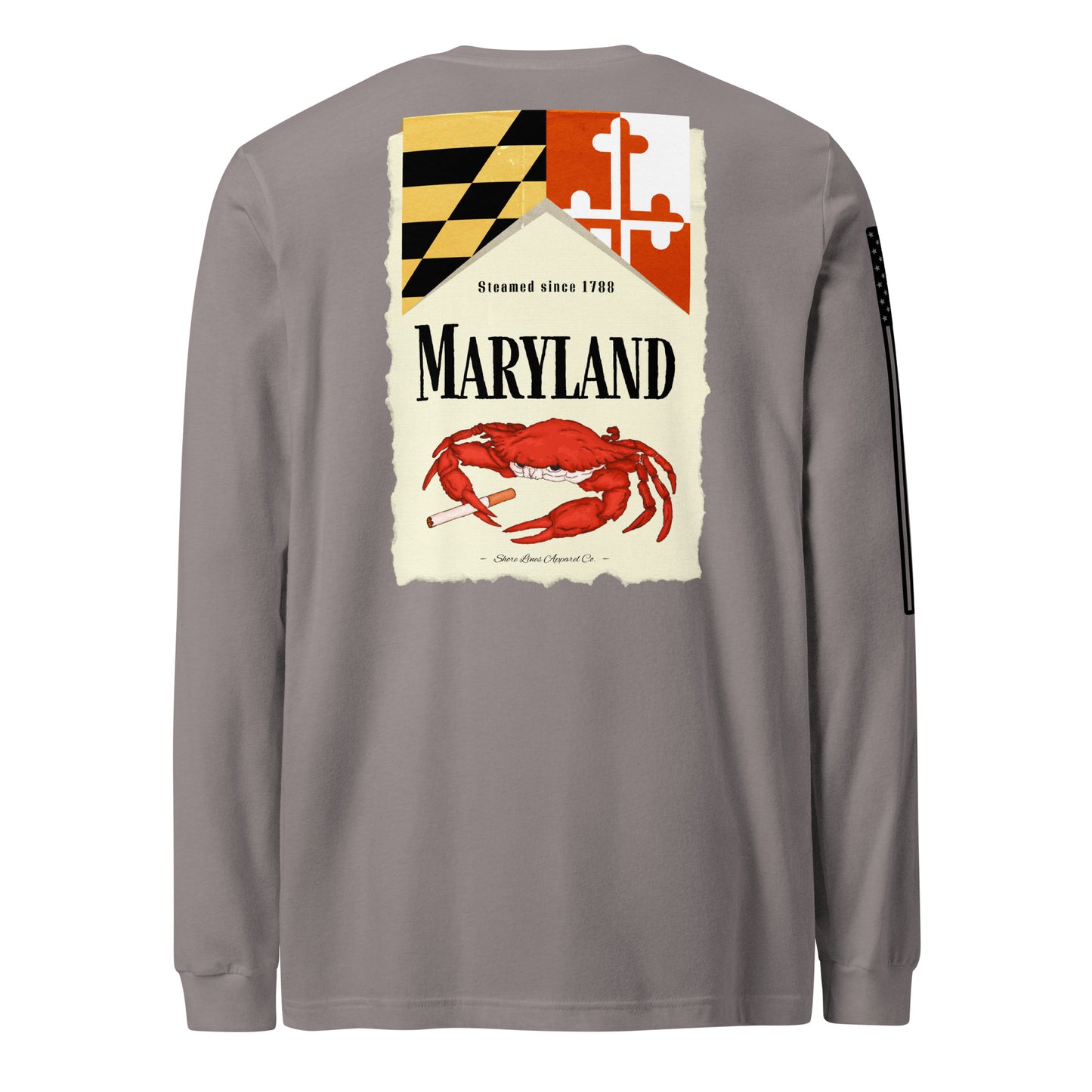 Maryland | Long Sleeve P-storm-Shore Lines Apparel Co.