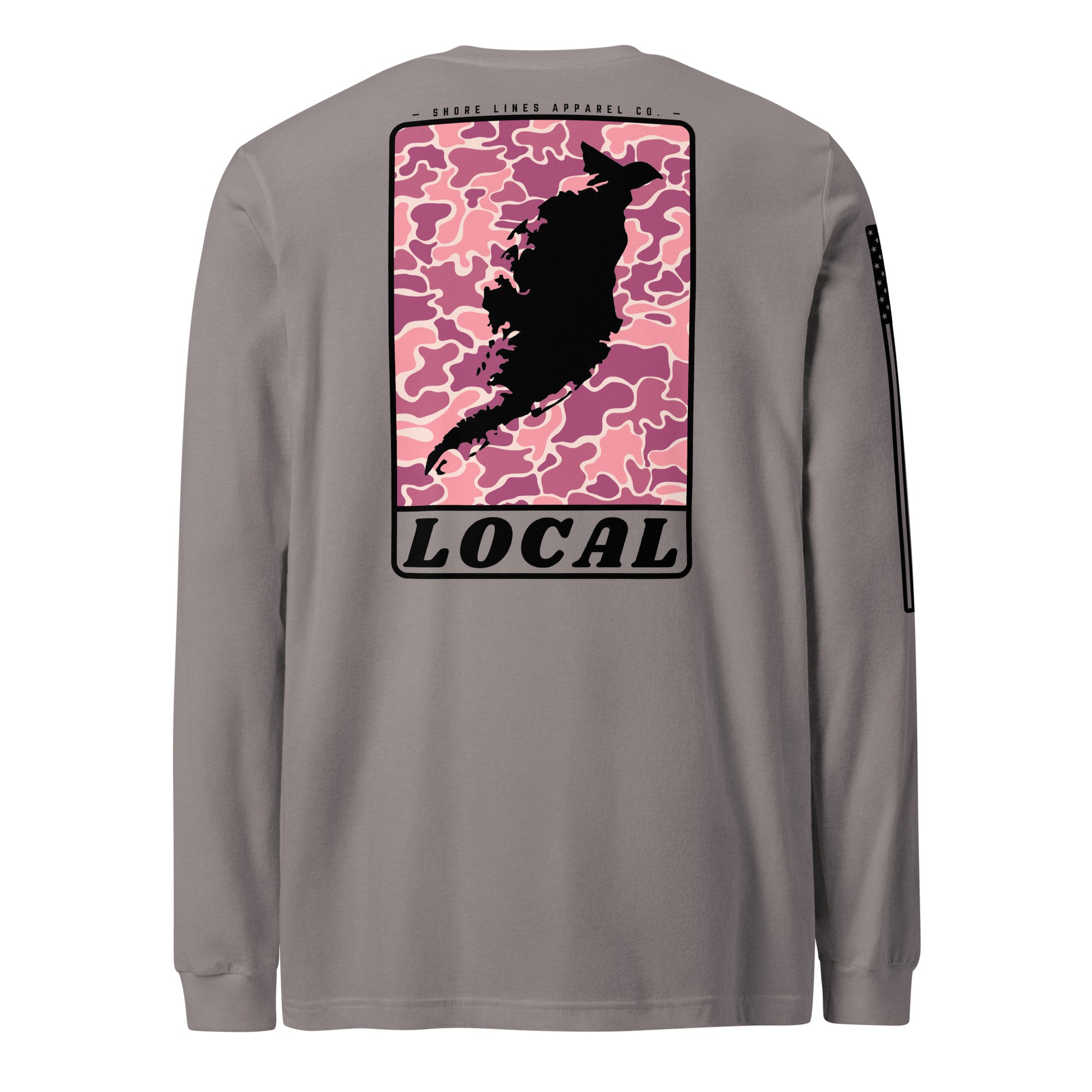 LOCAL (pink) | Long Sleeve P-storm-Shore Lines Apparel Co.