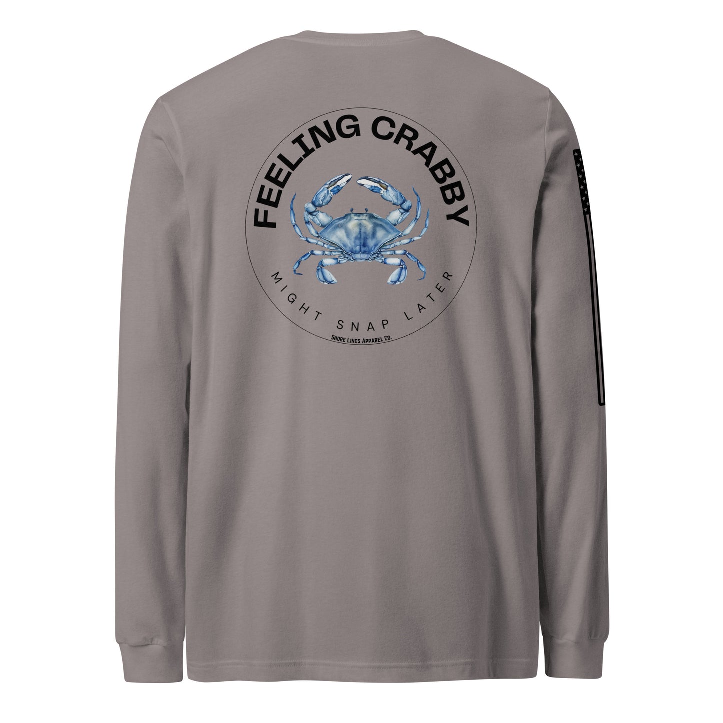 Feeling Crabby | Long Sleeve P-storm-Shore Lines Apparel Co.