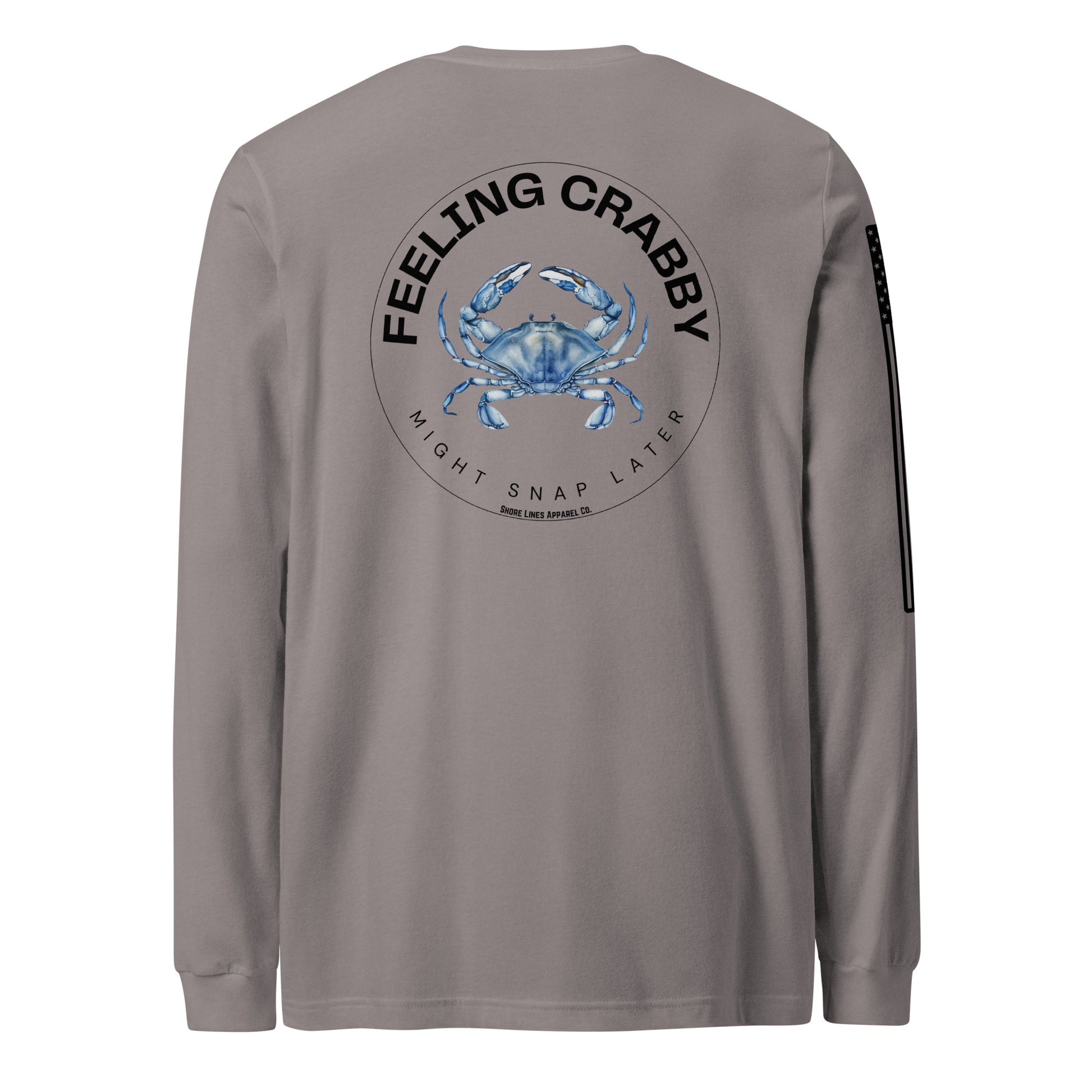 Feeling Crabby | Long Sleeve P-storm-Shore Lines Apparel Co.