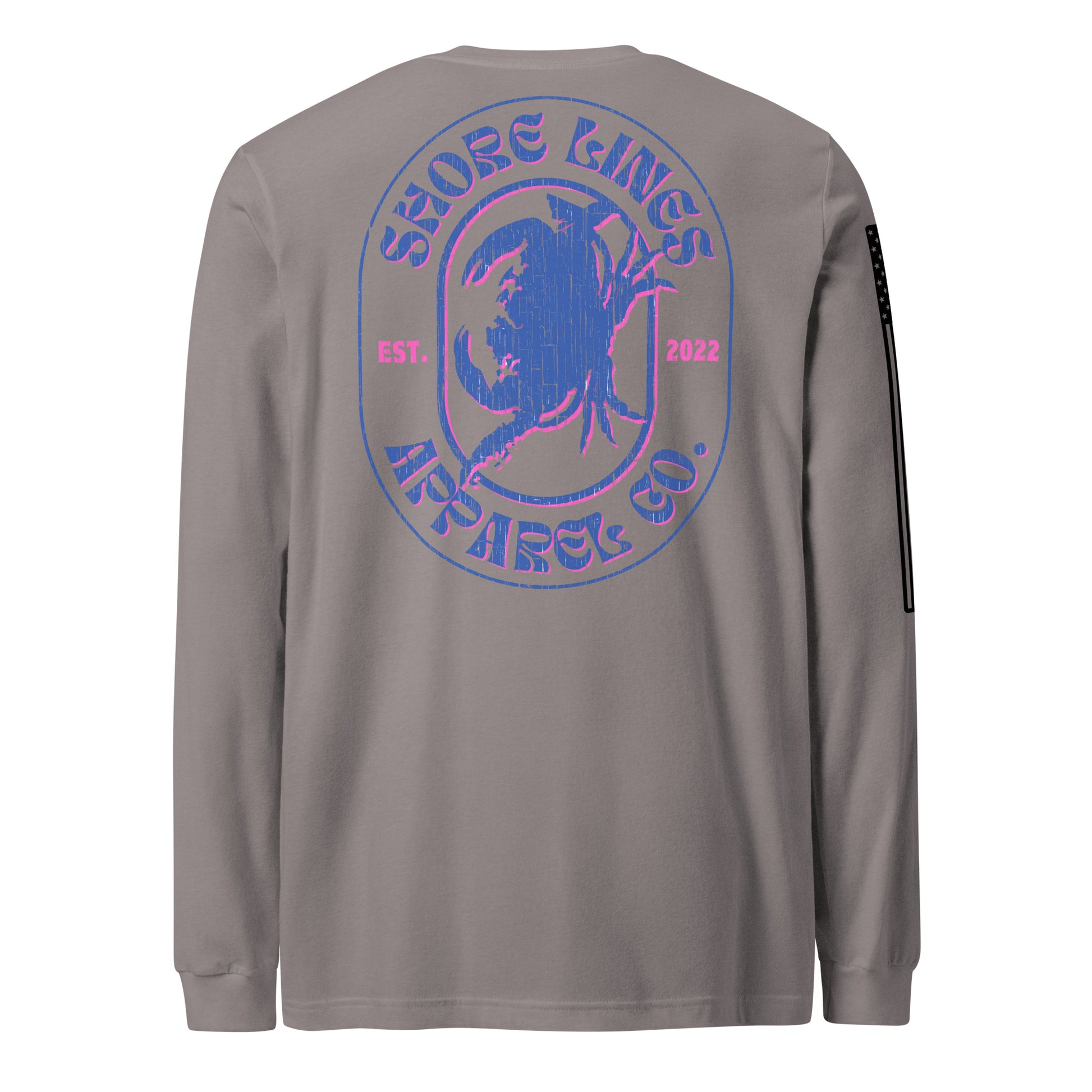Shore Lines Retro | Long Sleeve P-storm-Shore Lines Apparel Co.