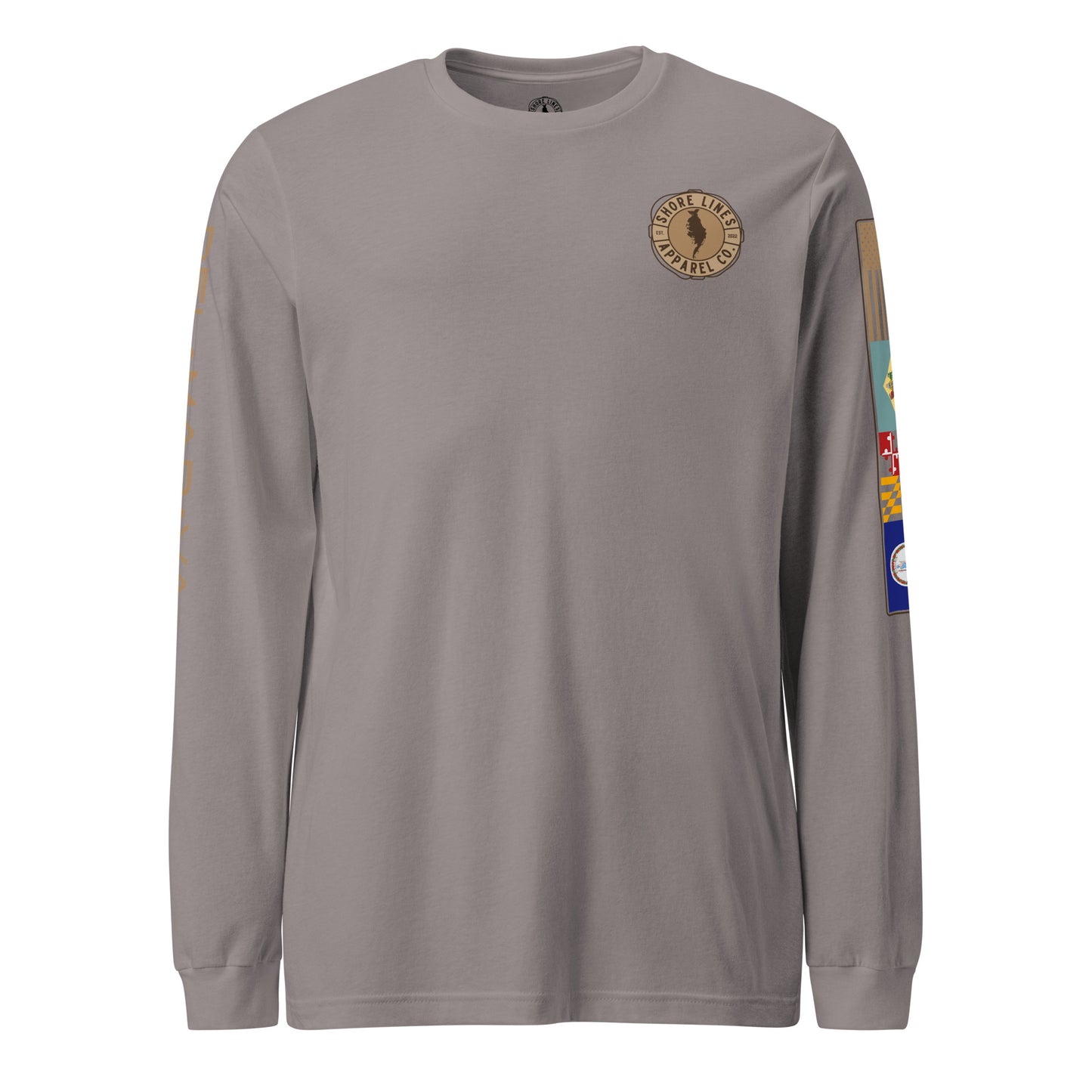 Shore Lines™ Espresso | Core LS P-storm-Shore Lines Apparel Co.