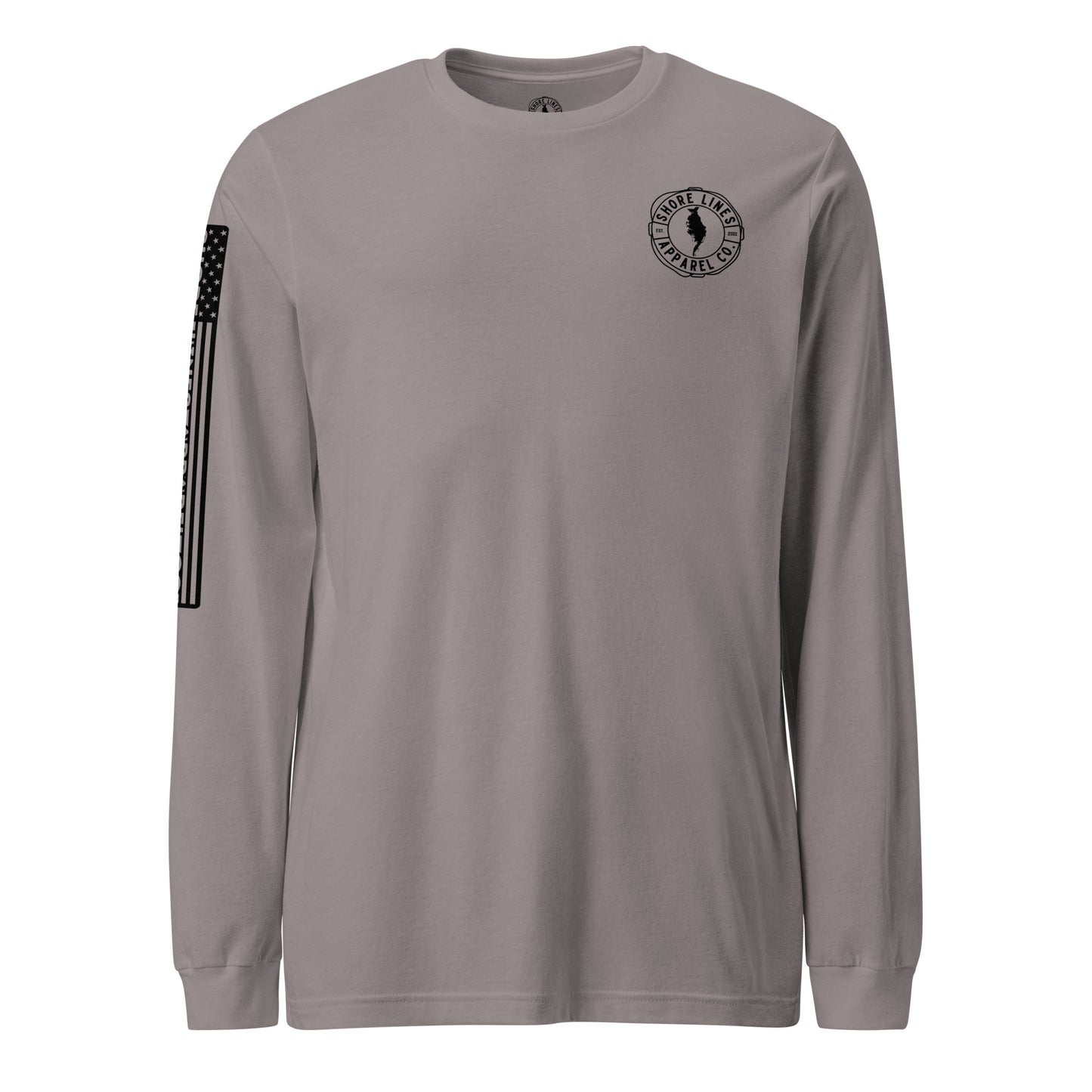 Shore Lines Retro | Long Sleeve P-storm-Shore Lines Apparel Co.