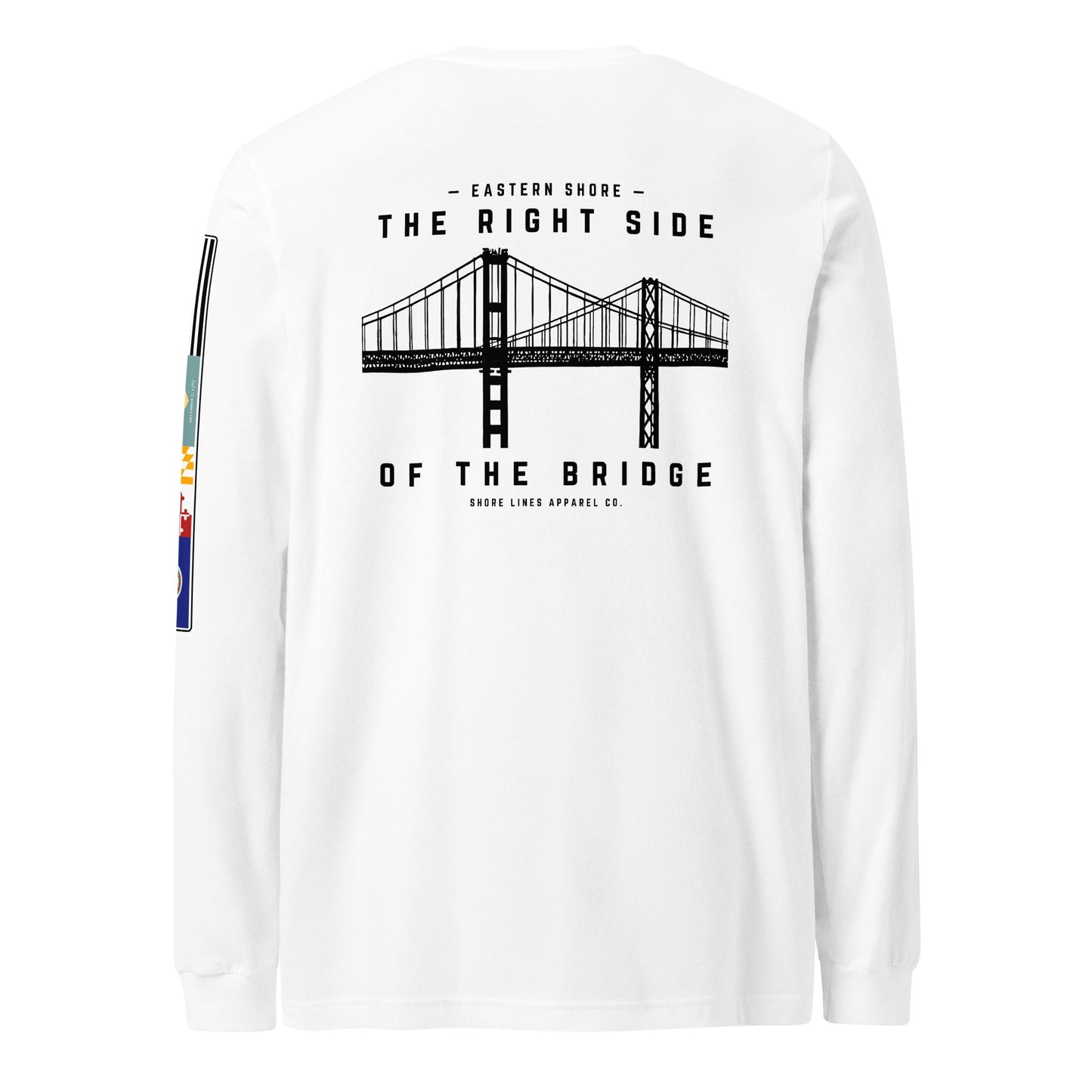 The Right Side | Core LS P-white-Shore Lines Apparel Co.