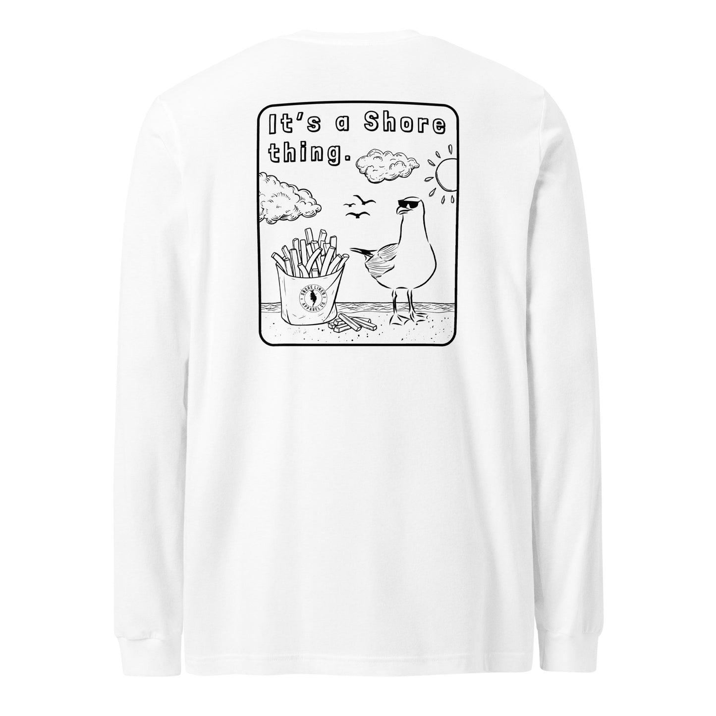 A Shore Thing | Core LS-white-Shore Lines Apparel Co.